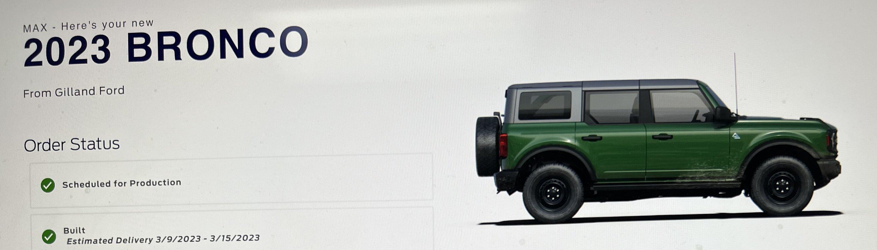 Ford Bronco 2/6/23 Build Week tempImage32QrU4