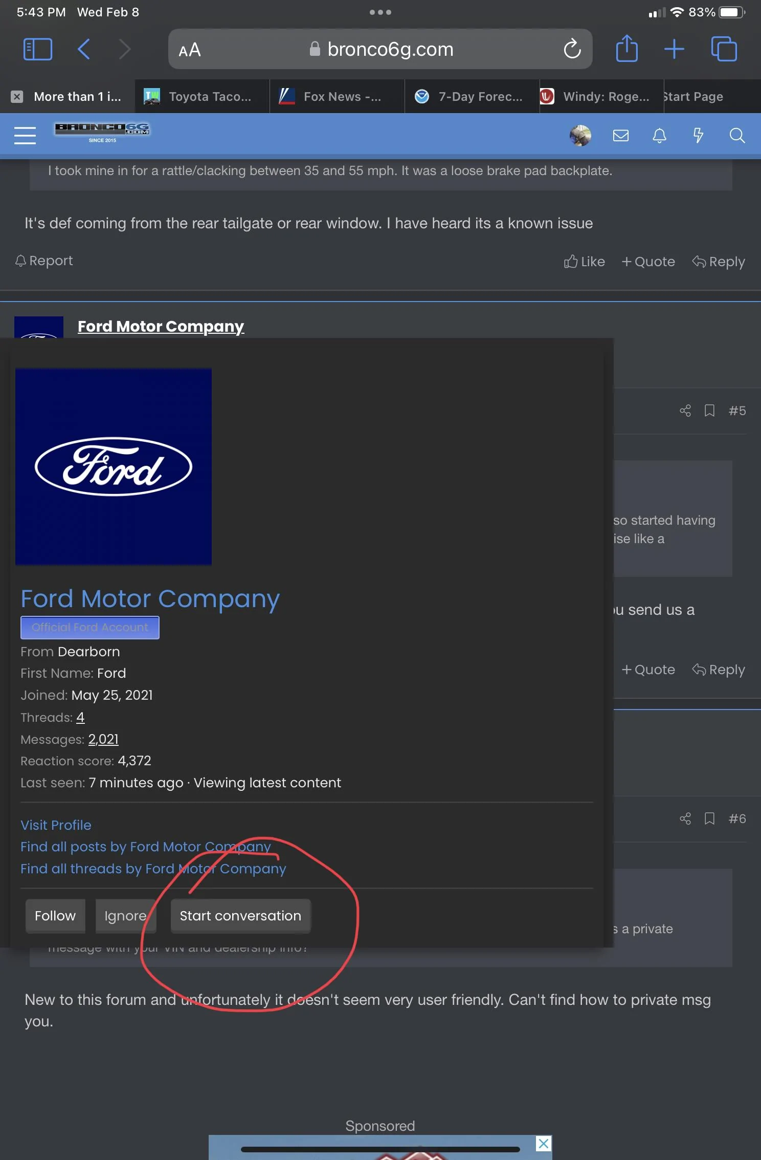 Ford Bronco More than 1 issue CCDCDF75-5AA3-45AF-8375-F208E35CC895