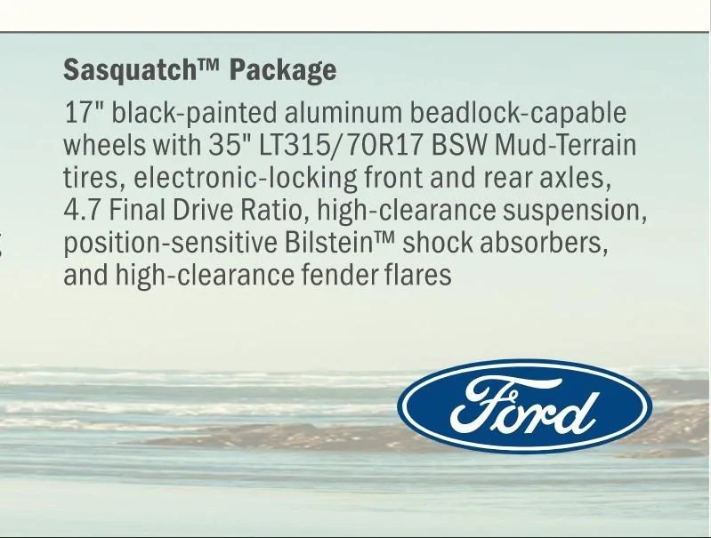 Ford Bronco sasquatch on badlands really worth it? Sasq