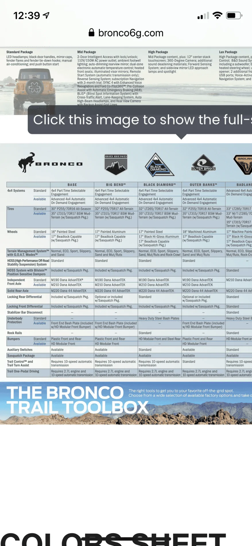 Ford Bronco sasquatch on badlands really worth it? 3A94BCD4-4038-411E-A93C-1D0D9CB145B9