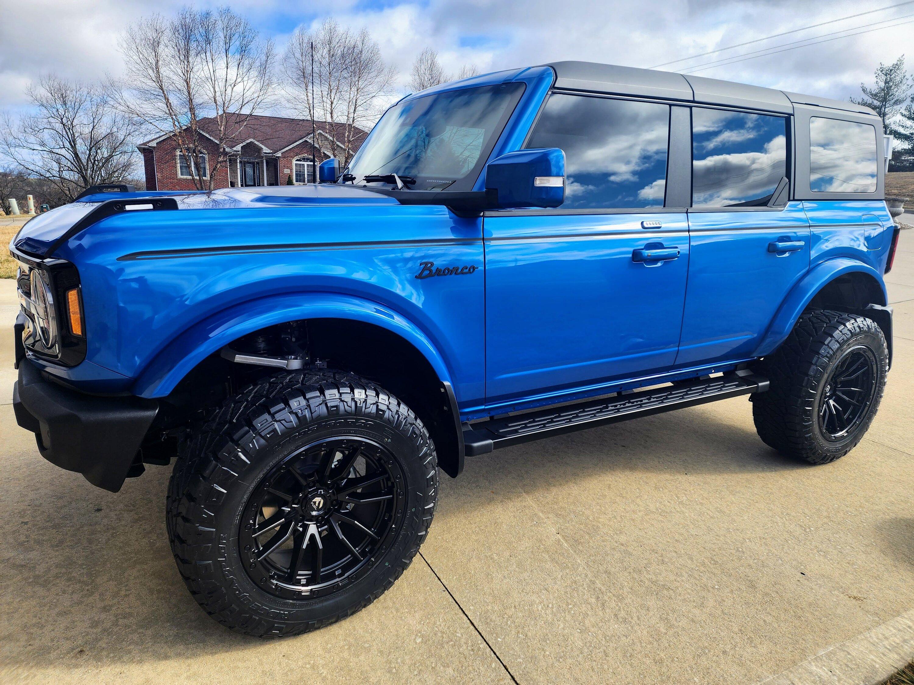 Ford Bronco Our 2023 Outer Banks Build on 20" 20230209_133204