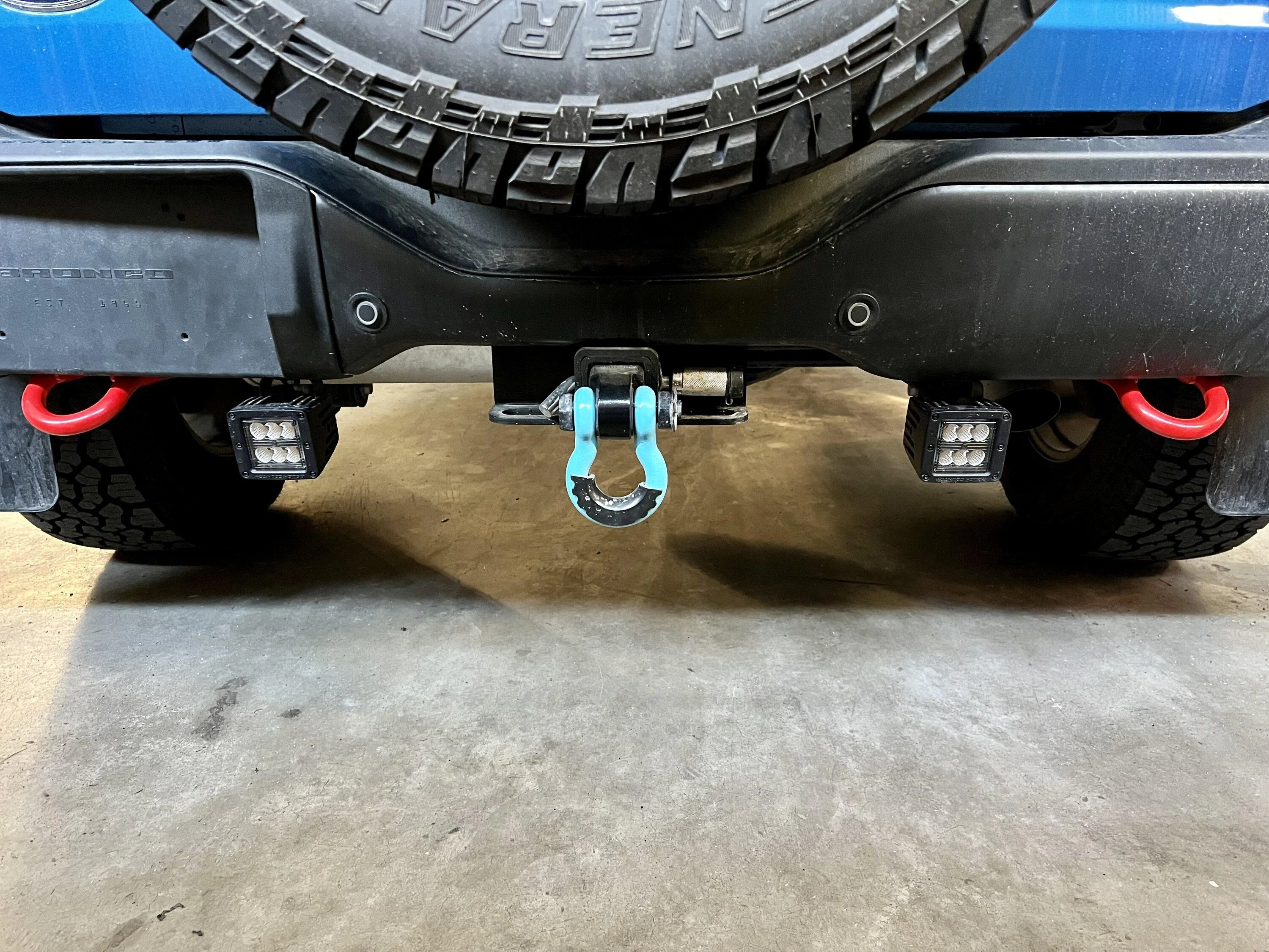 Ford Bronco Bought second rear tow hook from Ford 2CB77682-FC66-4AA3-B75D-CD8D929FE630