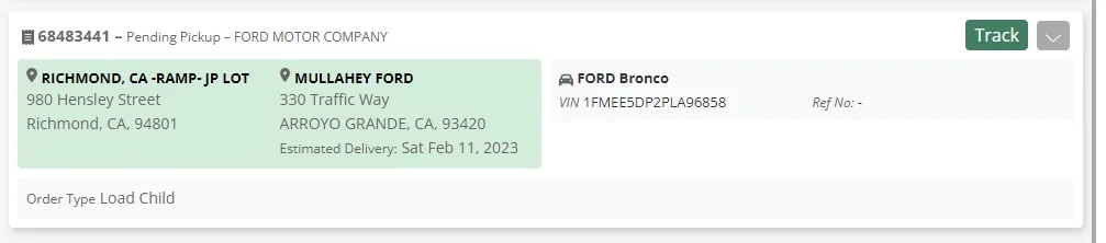 Ford Bronco 12/19/2022 build week group Screenshot 2023-02-10 131400
