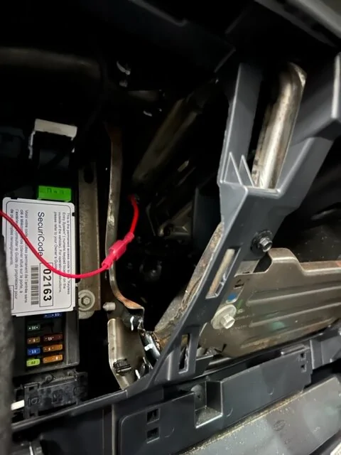 Ford Bronco IAG LED Dome Light Kit Aux wiring install IMG_1623