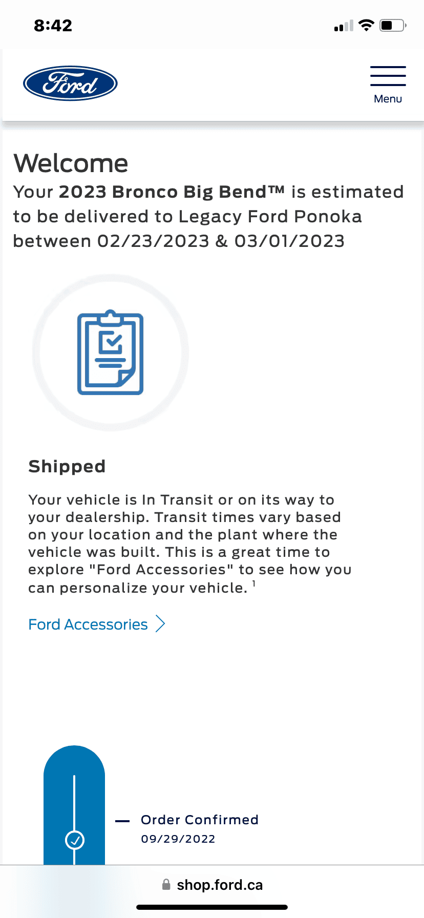 Ford Bronco 01/30/2023 Build Week w/Spreadsheet 3BEEBA1E-3A34-44A5-820C-A9F52DEDFA27