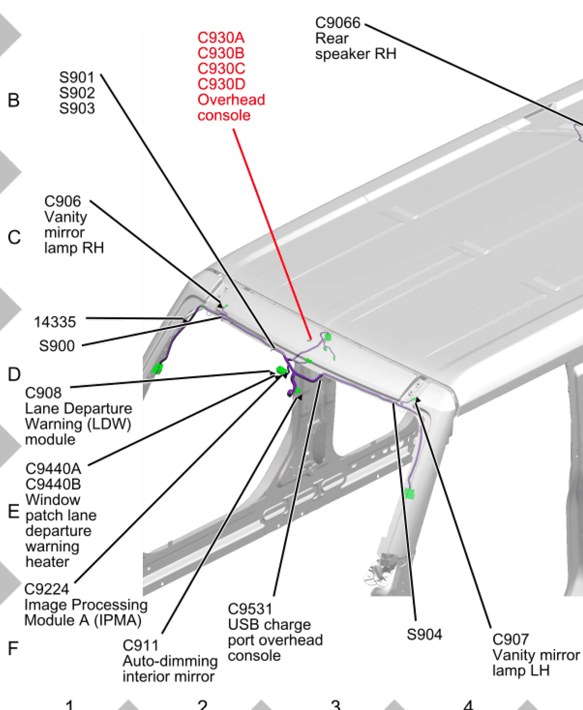 Ford Bronco Aux Upfitter Overhead Switches installed! - DIY writeup instructions & photos Screen Shot 2022-01-04 at 9.15.40 PM