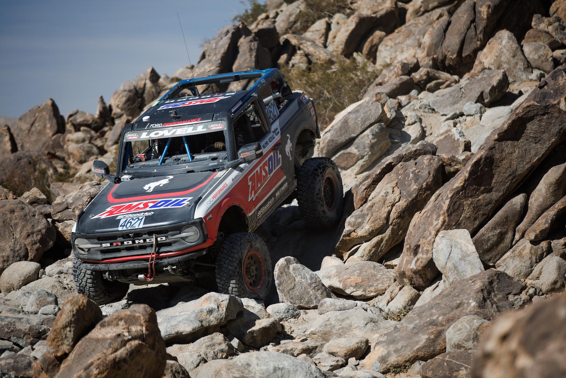 Ford Bronco Bronco Retains Crown in Ultra4 Stock Racing Class at King Of The Hammers 2023 w/ 1-2-3 Podium Sweep TK1_3899