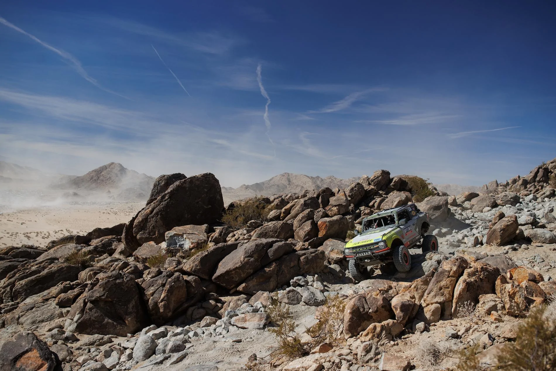 Ford Bronco Bronco Retains Crown in Ultra4 Stock Racing Class at King Of The Hammers 2023 w/ 1-2-3 Podium Sweep LG2_4481