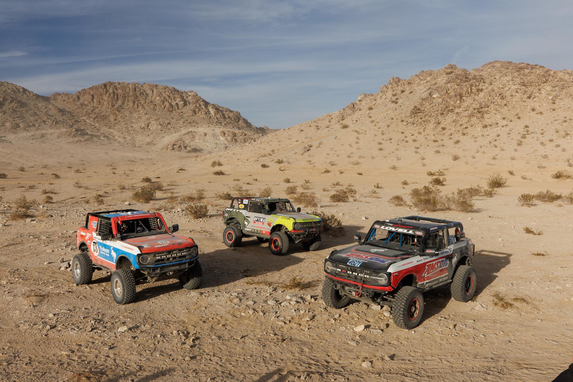 Ford Bronco Bronco Retains Crown in Ultra4 Stock Racing Class at King Of The Hammers 2023 w/ 1-2-3 Podium Sweep LY1_0669
