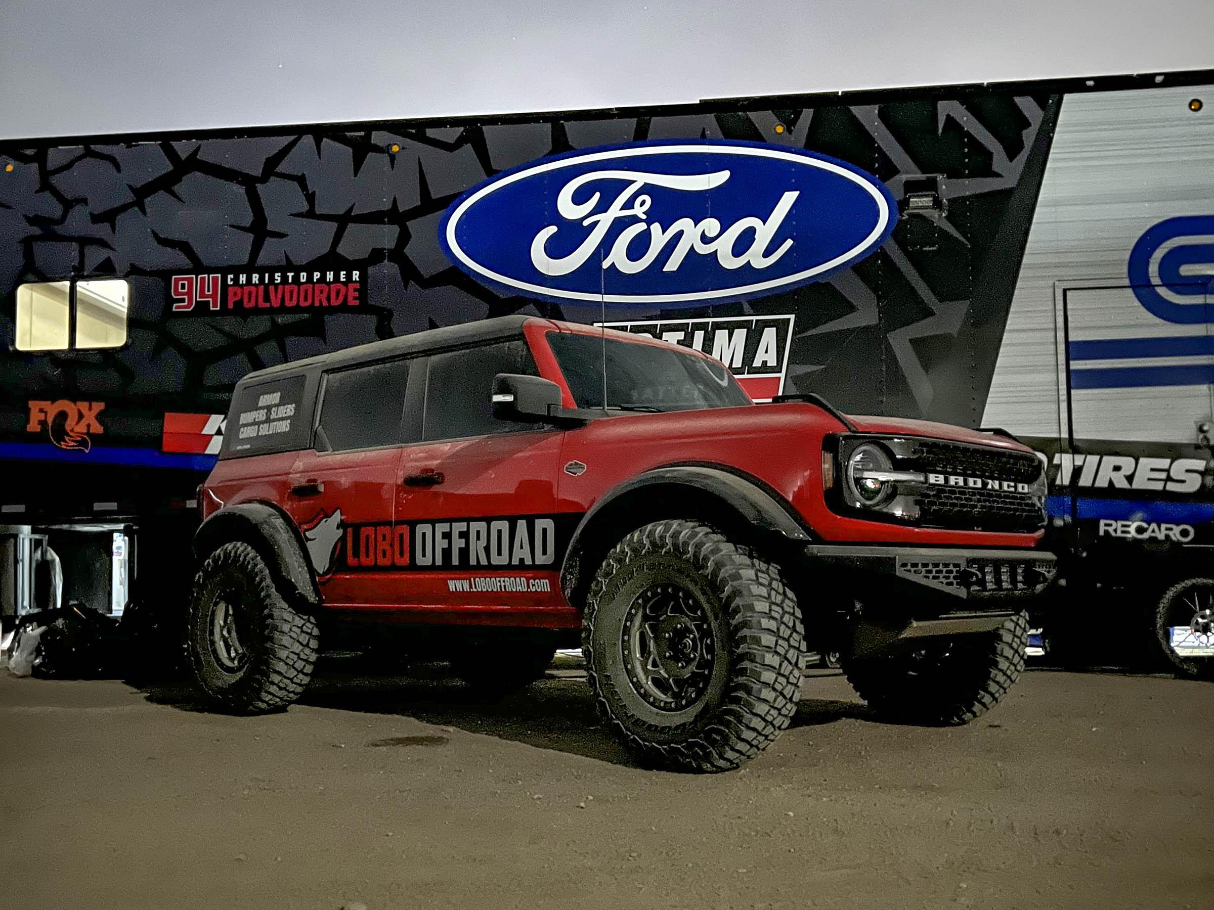 Ford Bronco Lobo Off-Road HNT Front Bumper IMG_5948