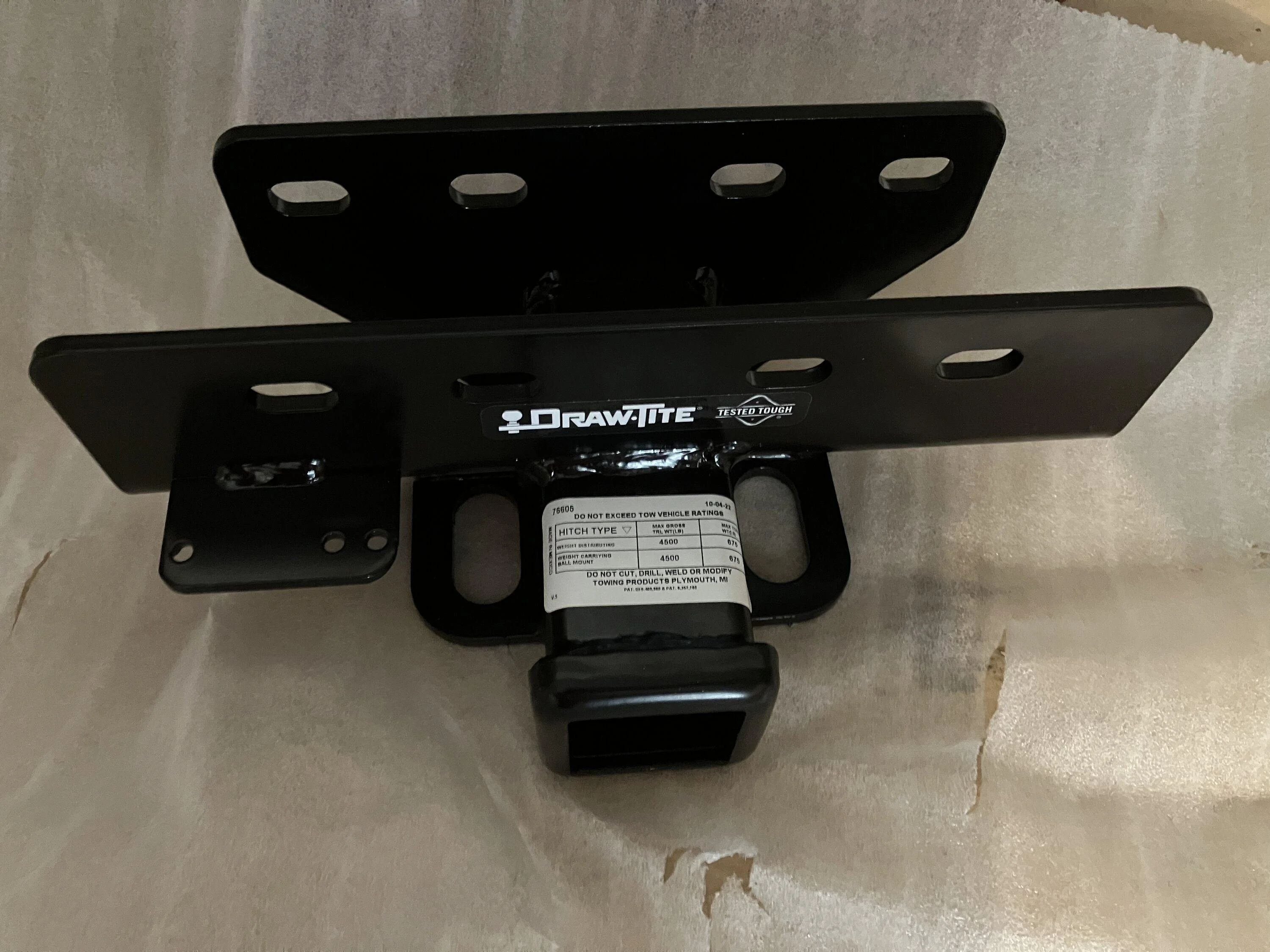 Ford Bronco Is this normal? Hitch sticks out 33ABC760-4BCB-427C-B529-926516B696BE