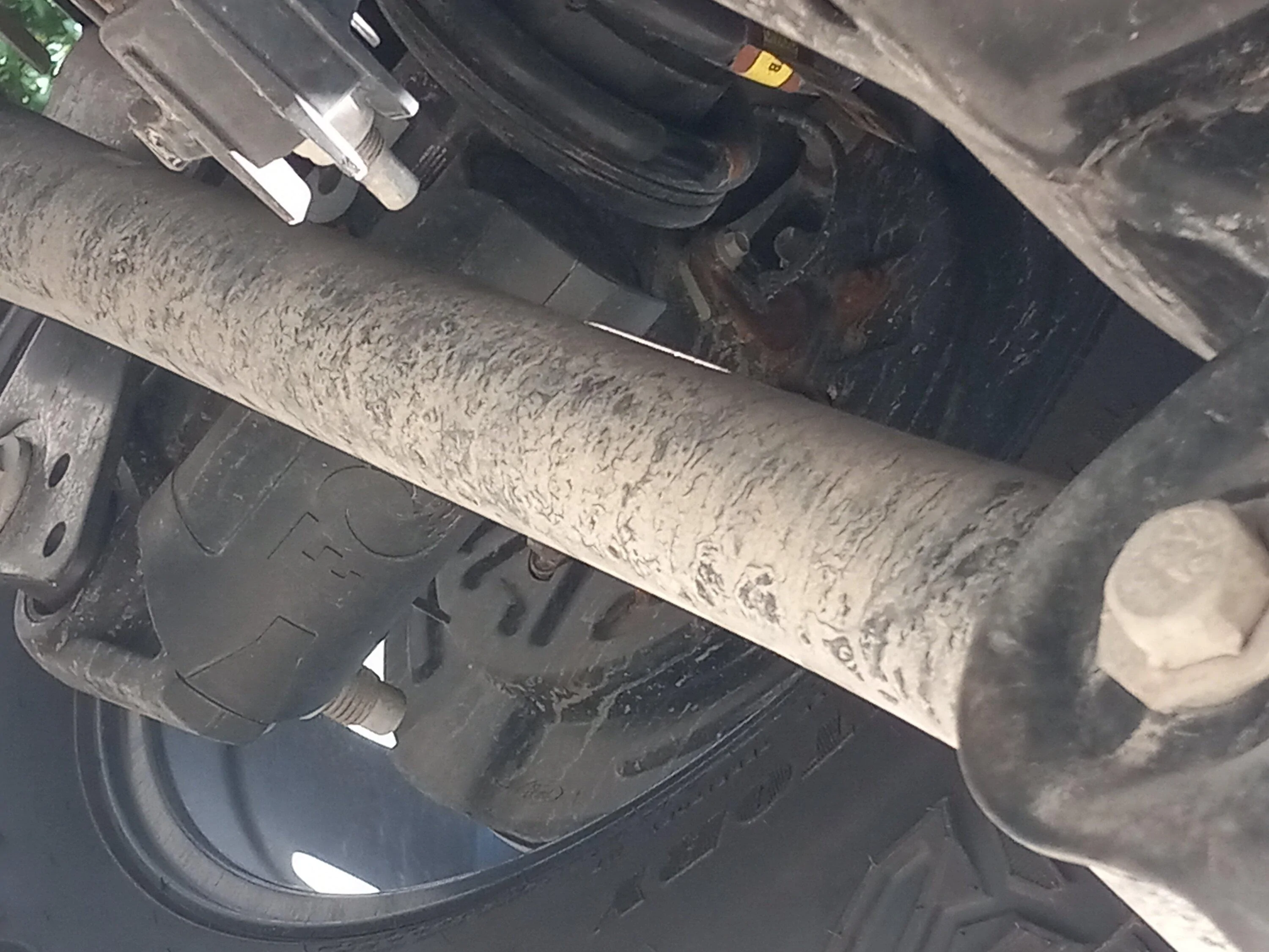 Ford Bronco Is this amount of rust normal? 20230211_130158