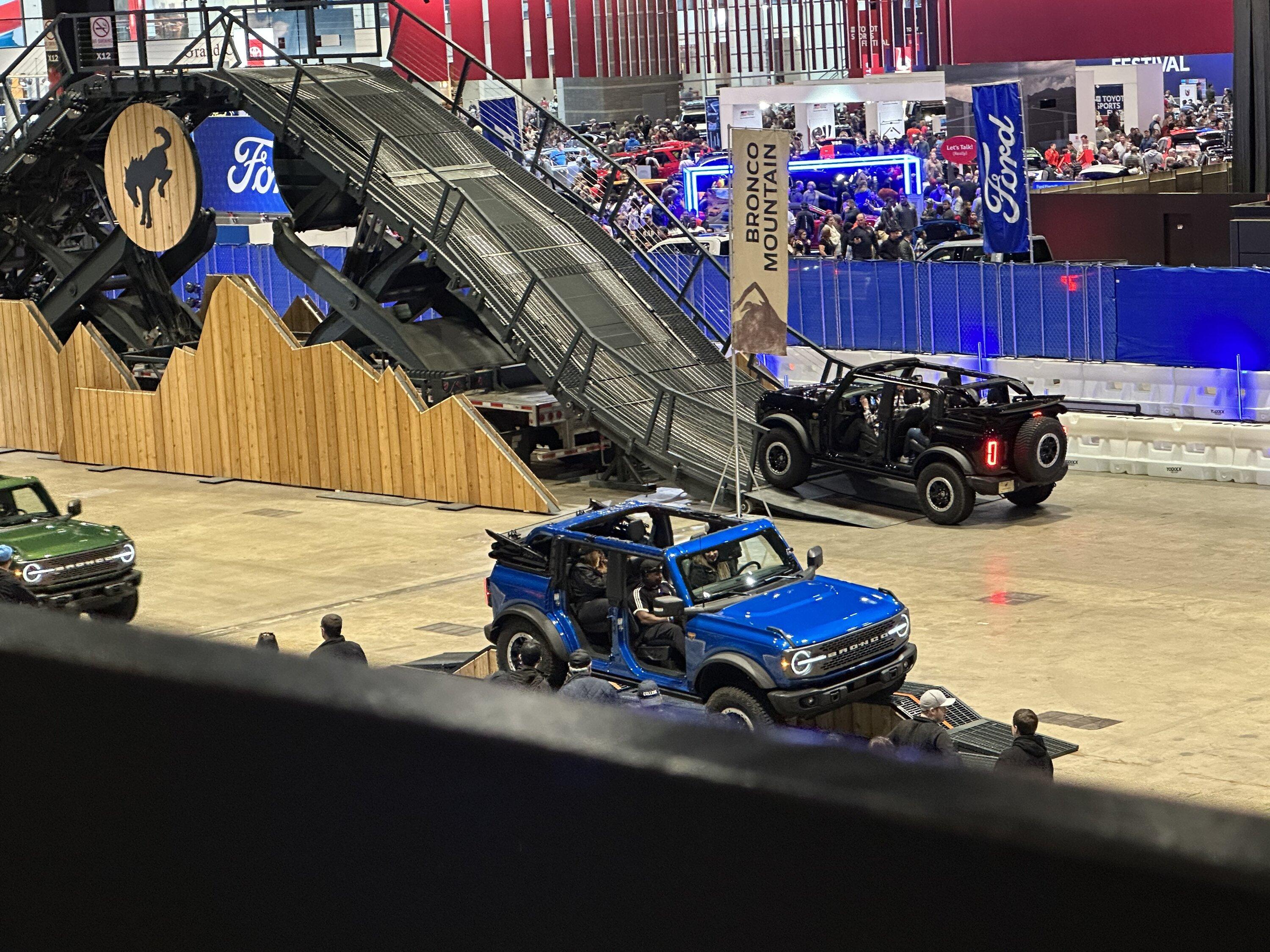 Ford Bronco Bronco course at Chicago Auto Show CA176637-89A2-457A-A84E-4BFC591243C9