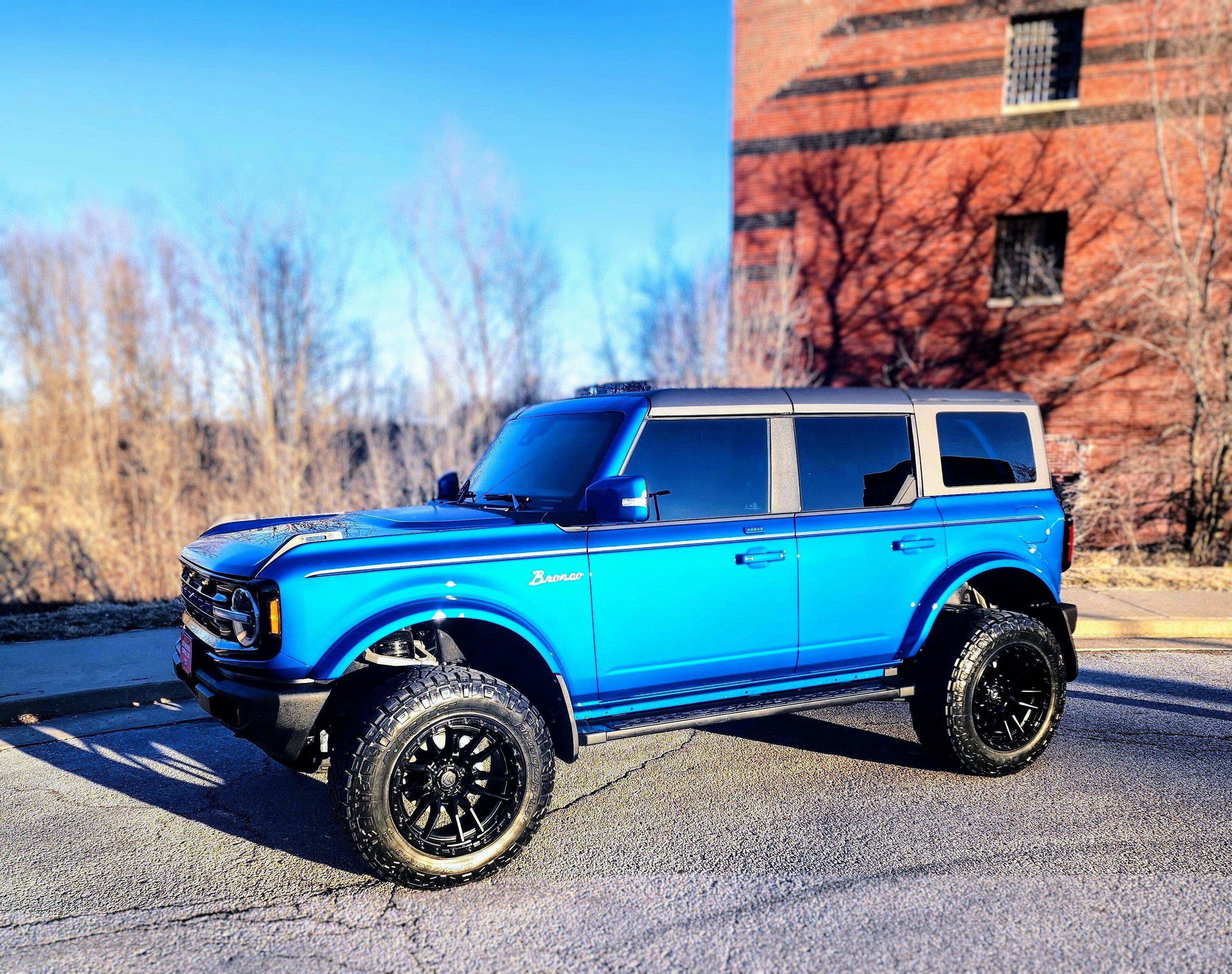 Ford Bronco Our 2023 Outer Banks Build on 20" 20230211_165923~4