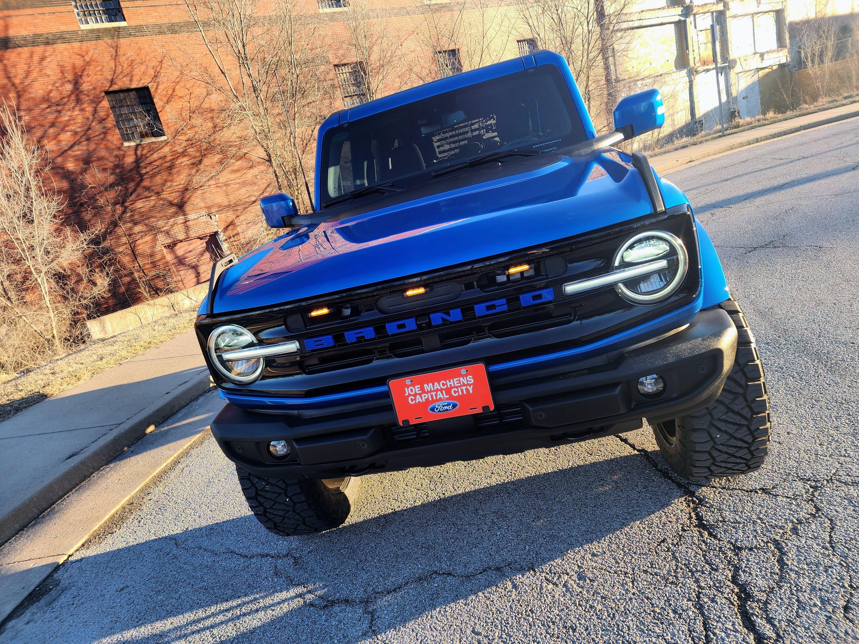 Ford Bronco Our 2023 Outer Banks Build on 20" 20230211_165711