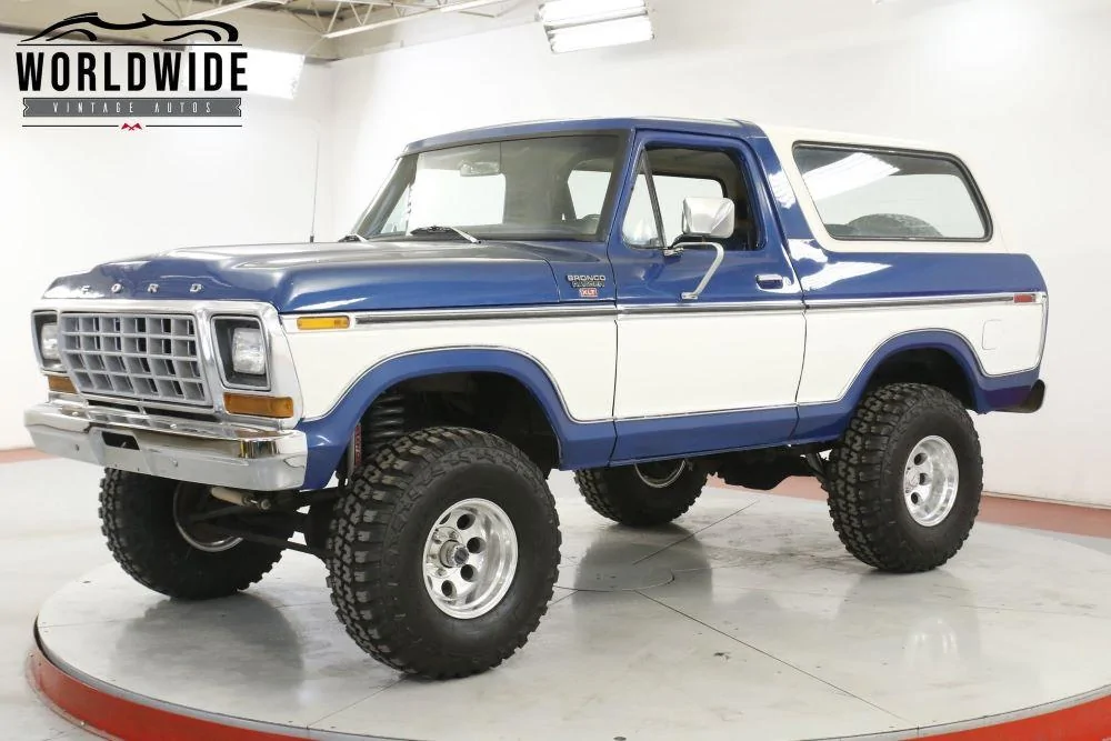 Ford Bronco My 2 Door Race Red Bronco Heritage Build 1-1