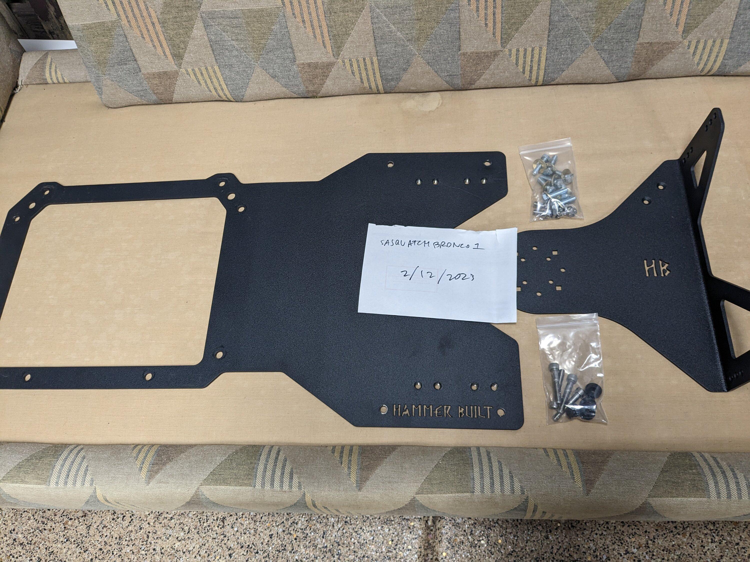 Ford Bronco Hammer Built Modular Tailgate Reinforcement System + Accessory Arm PXL_20230212_172844771