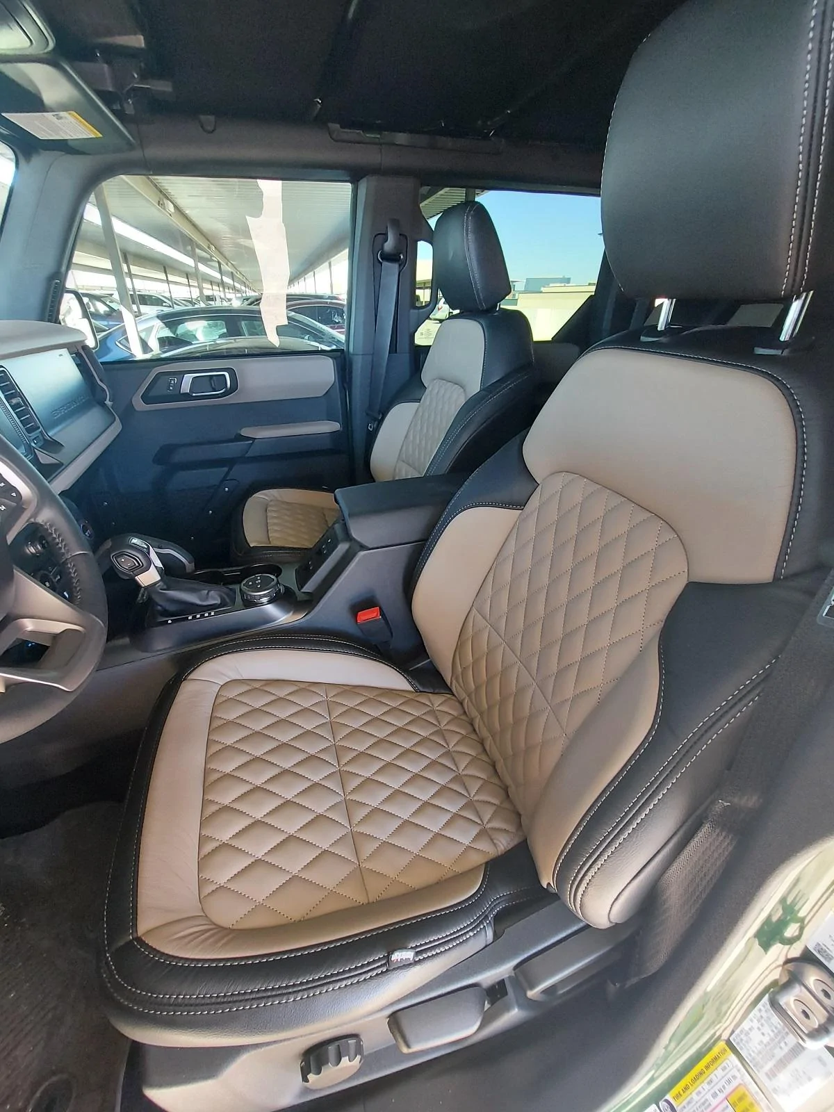 Ford Bronco Big Bend Katzkin Leather 20230211_152848