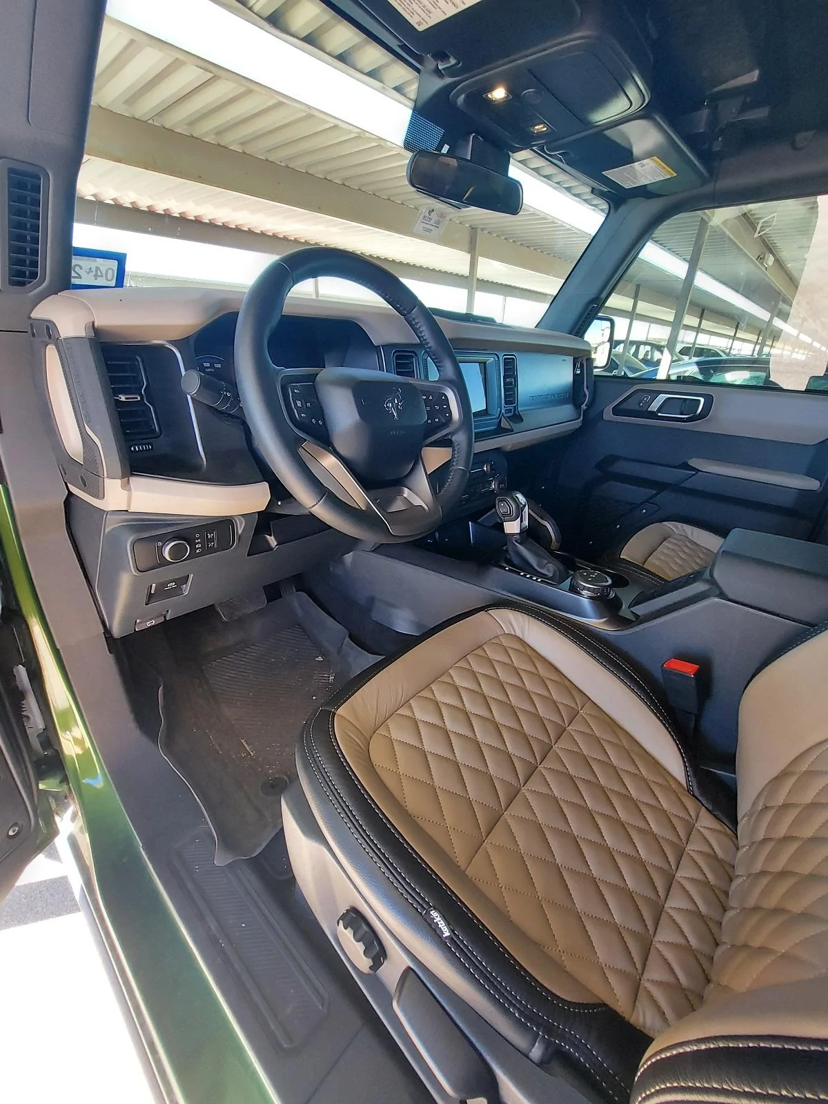 Ford Bronco Big Bend Katzkin Leather 20230211_152909