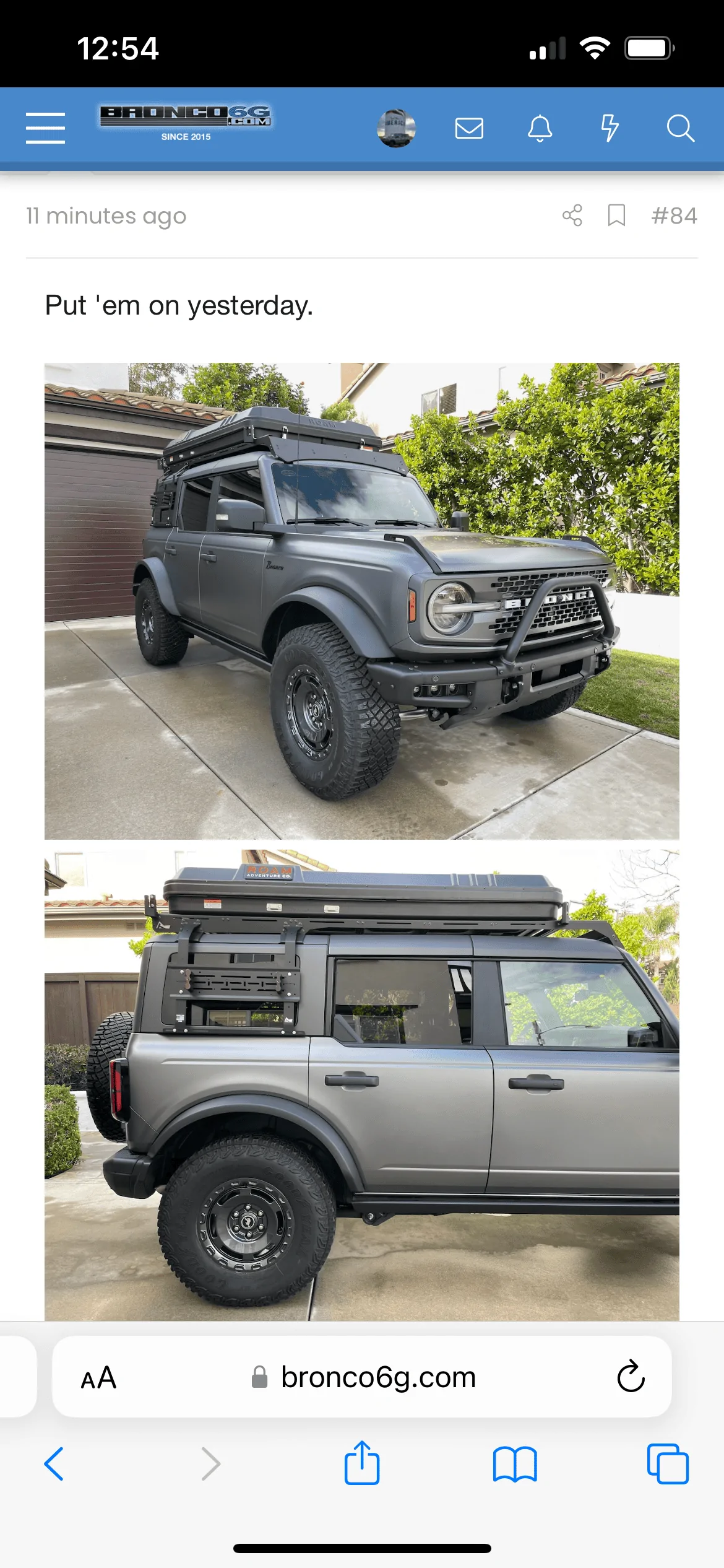 Ford Bronco Everglade wheels on other trim levels EB2A3F07-BB0B-4B15-AEEF-D49BDA44FB8F