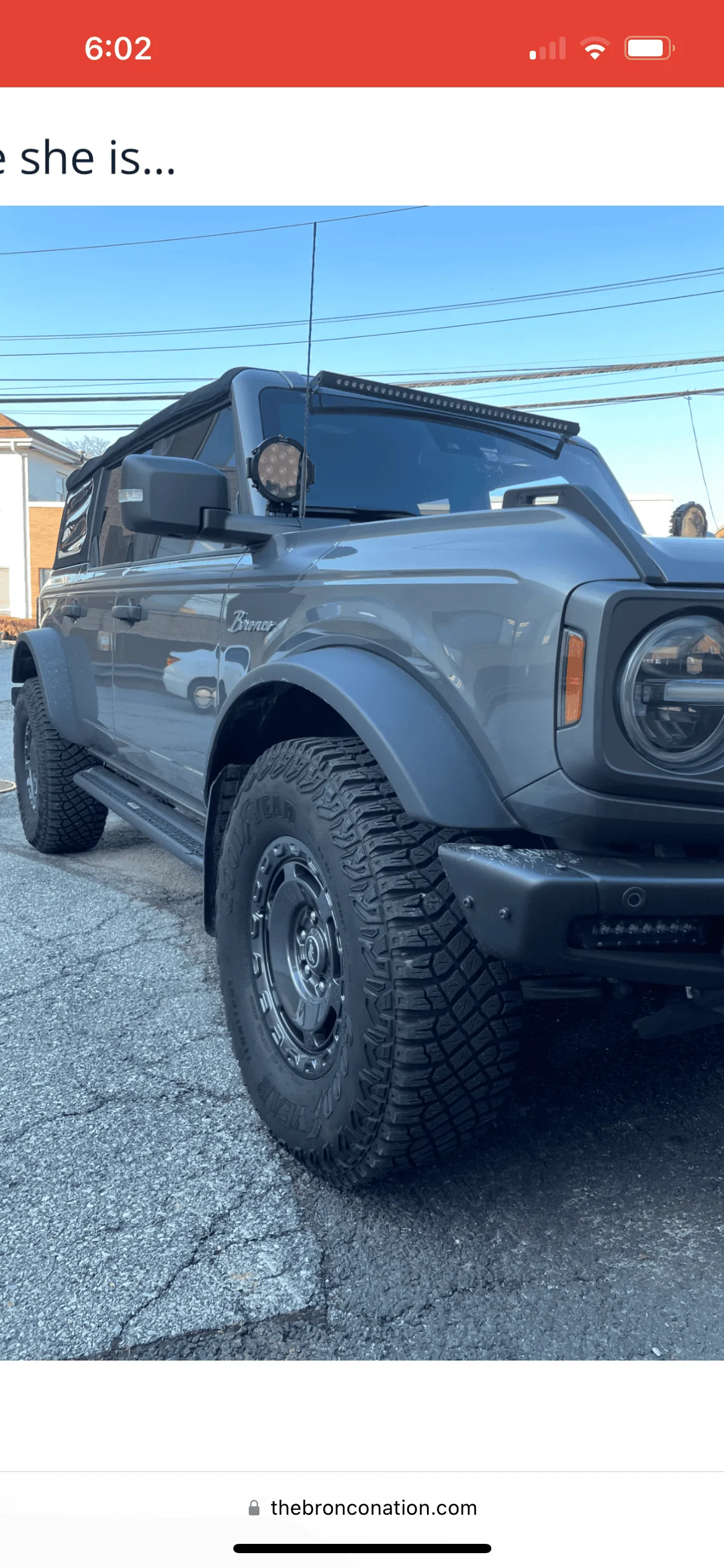 Ford Bronco Everglade wheels on other trim levels 3C620584-6155-4B42-8EFE-178578596D1E