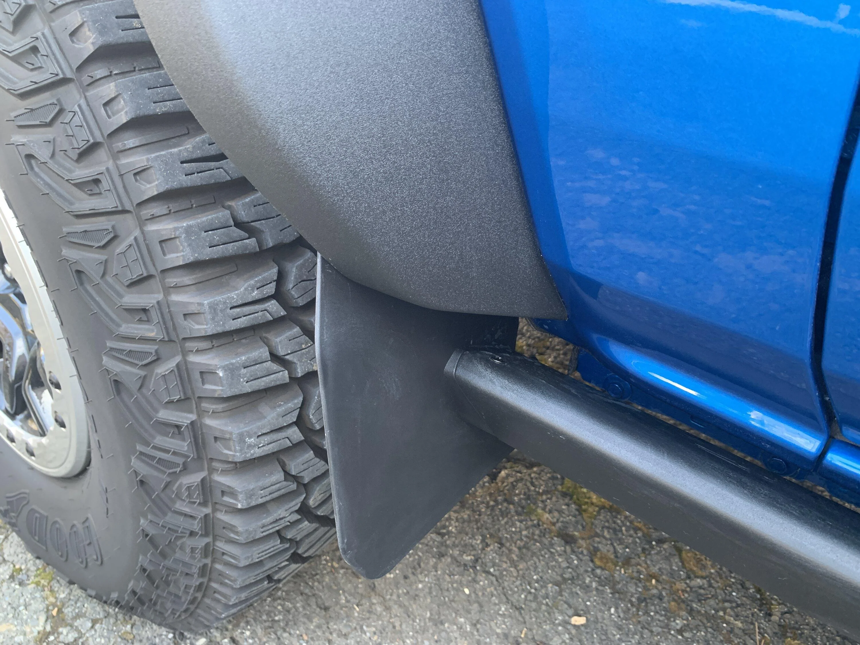 Ford Bronco IAG Mini Mud Flaps Review IMG_1041