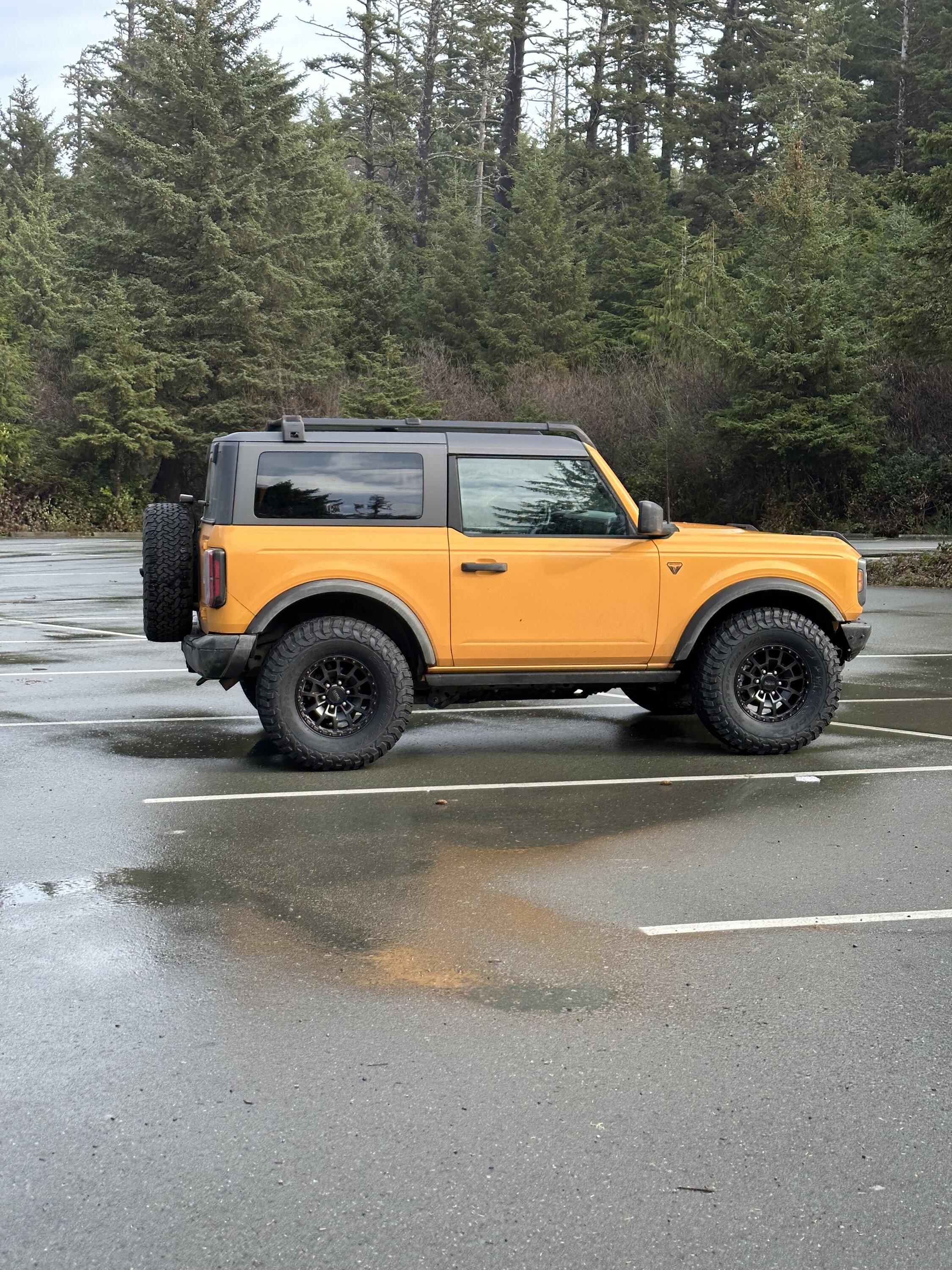 Ford Bronco Show us your installed wheel / tire upgrades here! (Pics) 2023-02-13 11.27.29