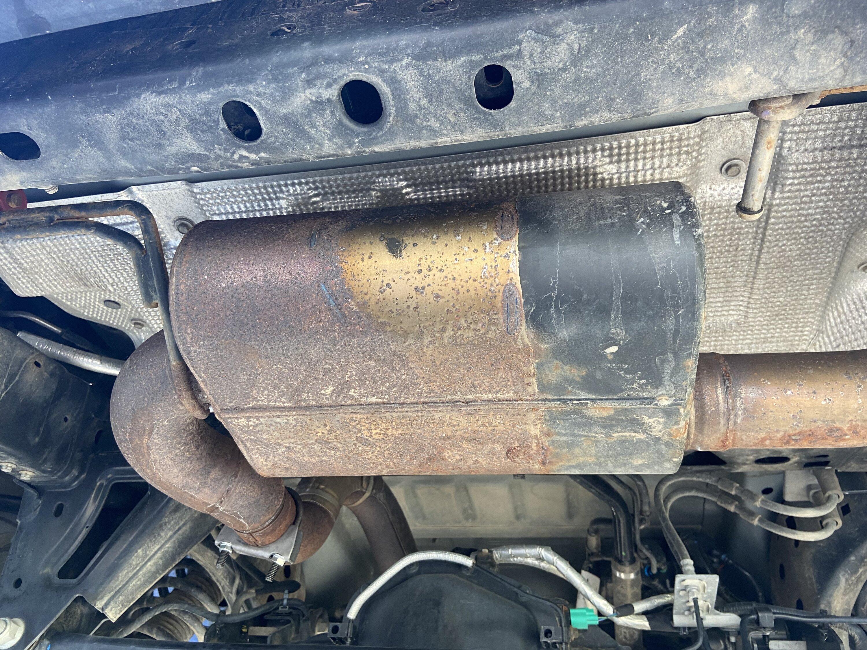 Ford Bronco Flowmaster American Thunder axle back review-UPDATE IMG_3407.JPG