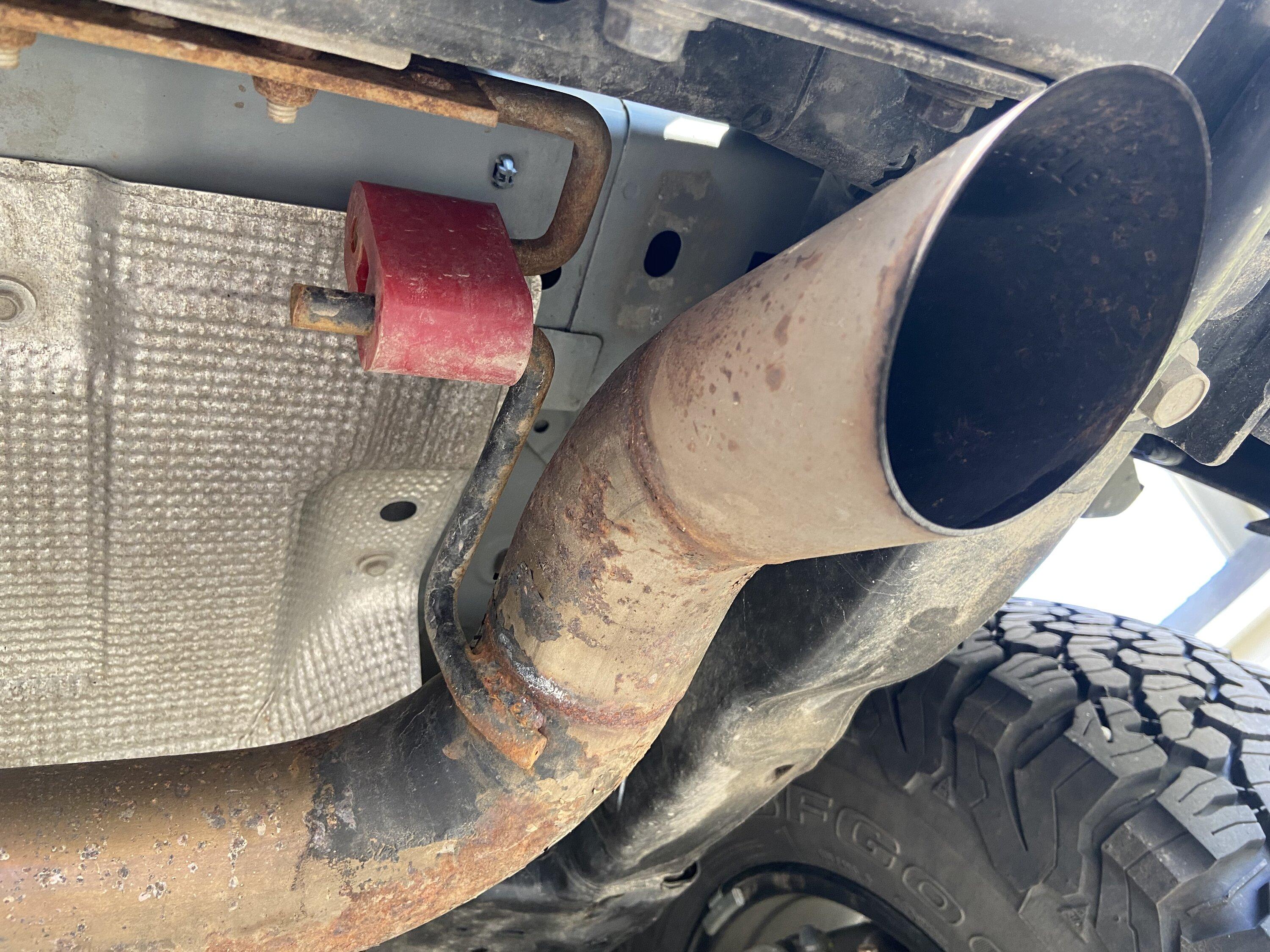 Ford Bronco Flowmaster American Thunder axle back review-UPDATE IMG_3410.JPG