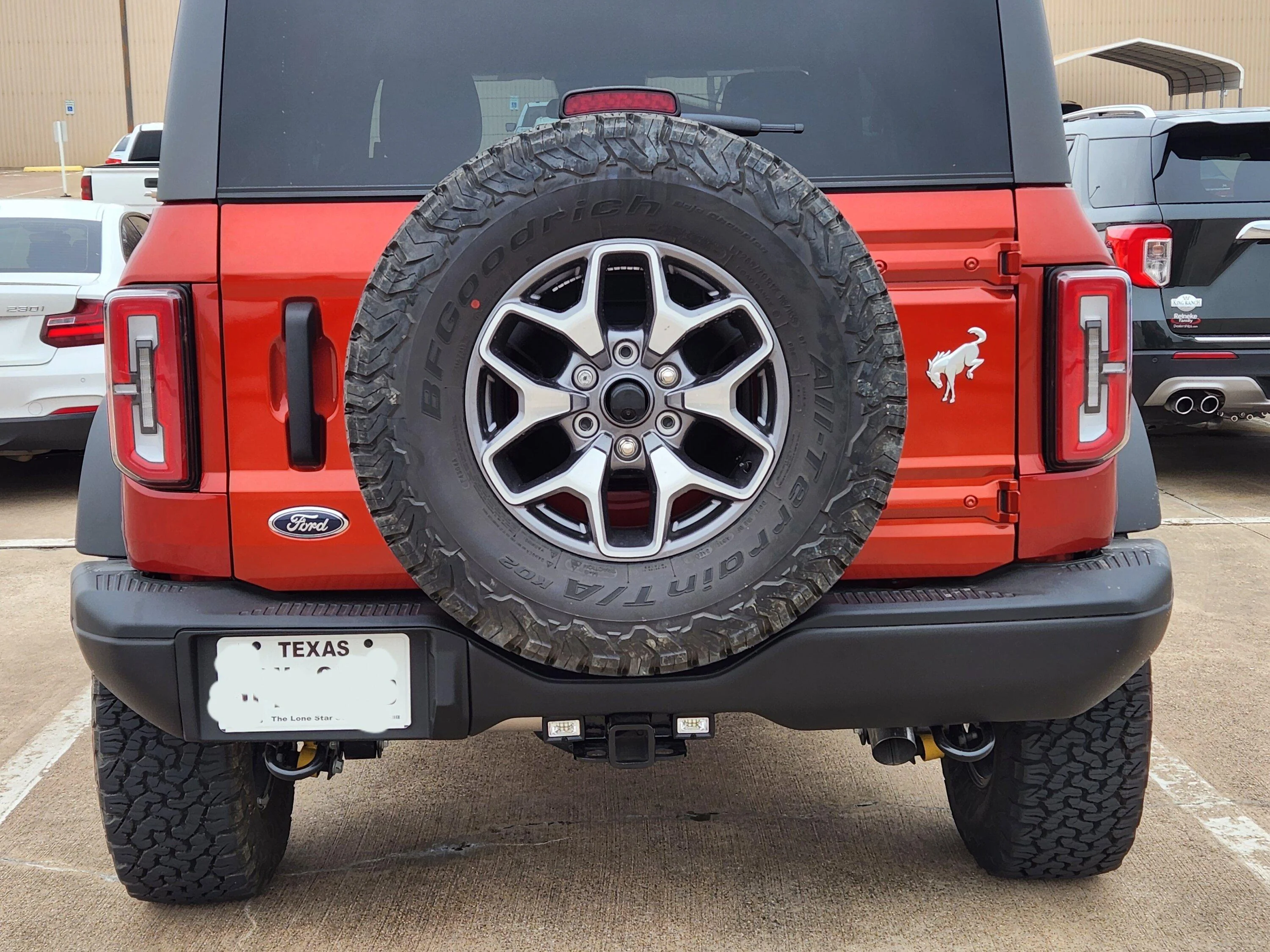 Ford Bronco Rear Bumper Lights BAckup2