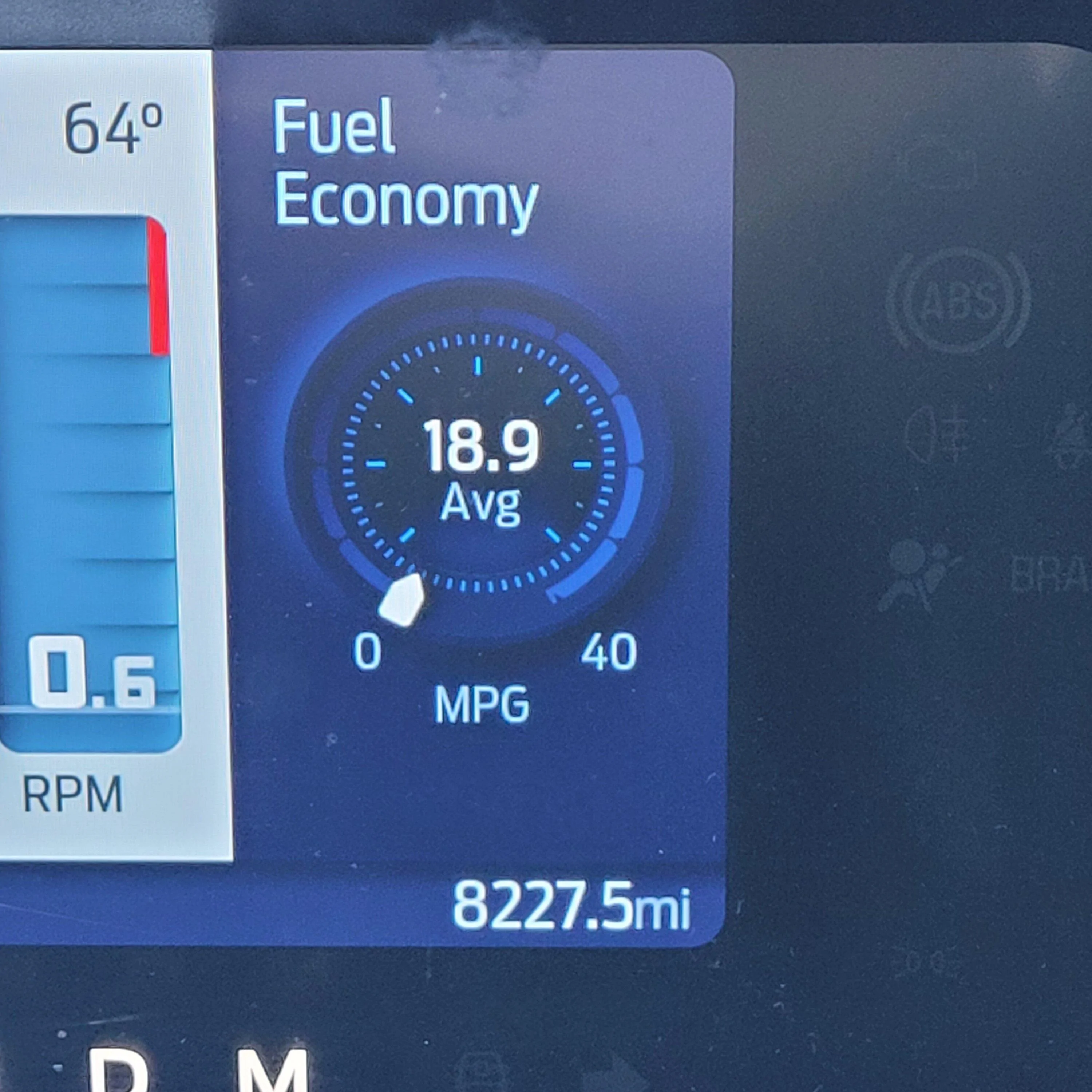 Ford Bronco Real world 2 door 2.7 MPG 20230213_141119