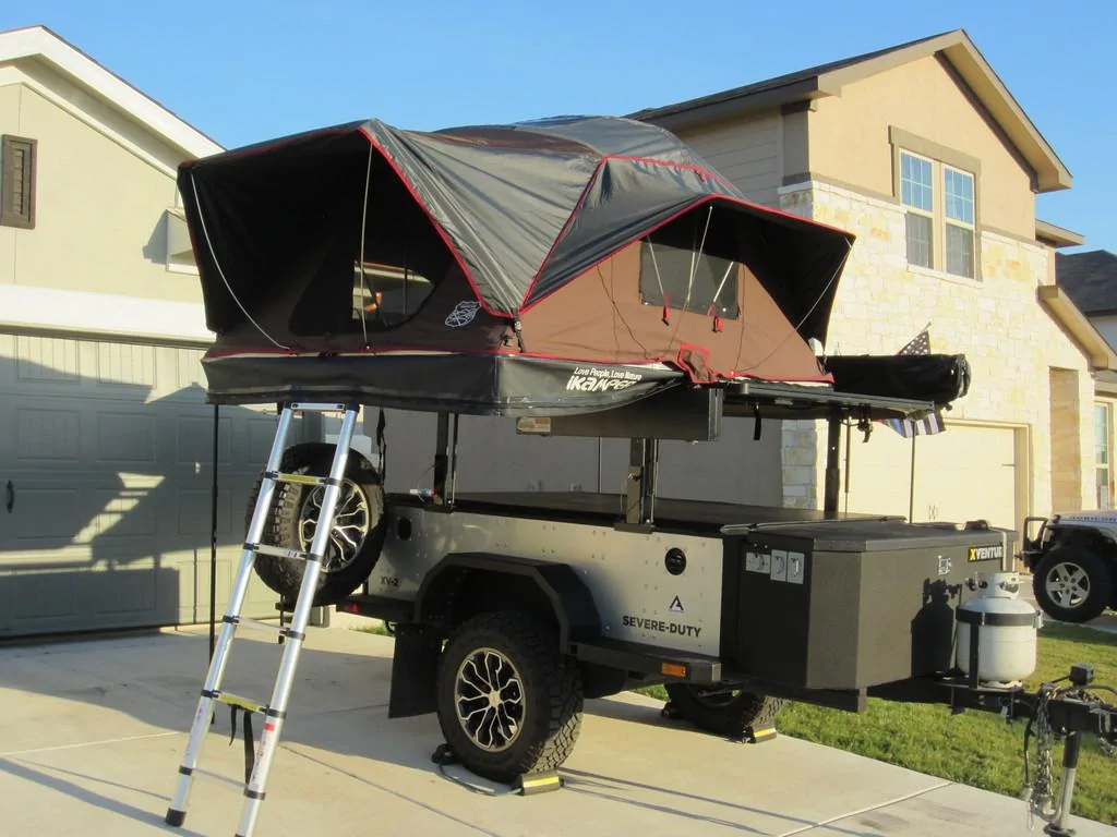 Ford Bronco Installed New iKamper Blue Dot Voyager Series Solo IMG_0389-XL