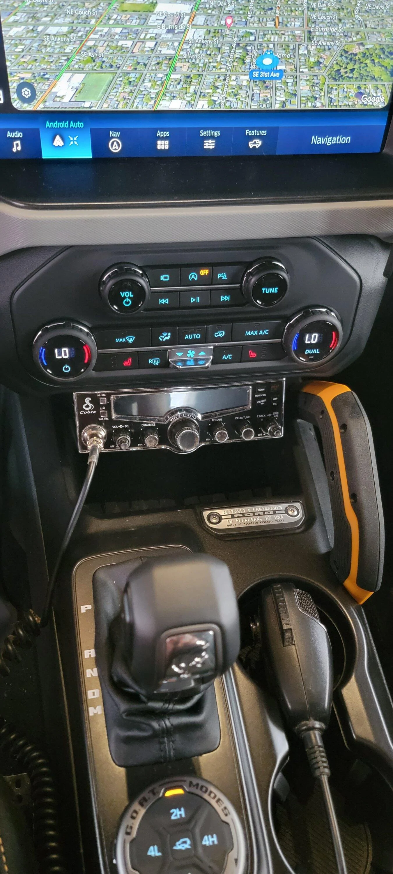 Ford Bronco Radio (GMRS/HAM/CB) Installations 20230214_161641