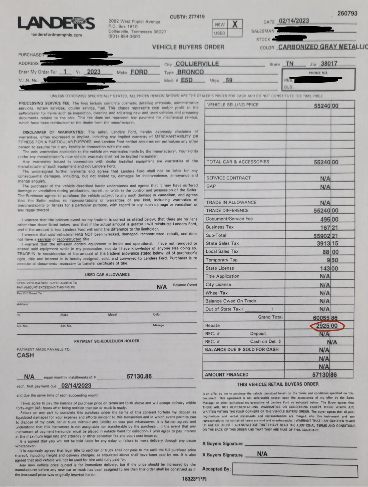 Ford Bronco Ultimate 2023MY PRICE PROTECTION Flowchart 546A7B46-9F39-4C05-B4B1-663644450642
