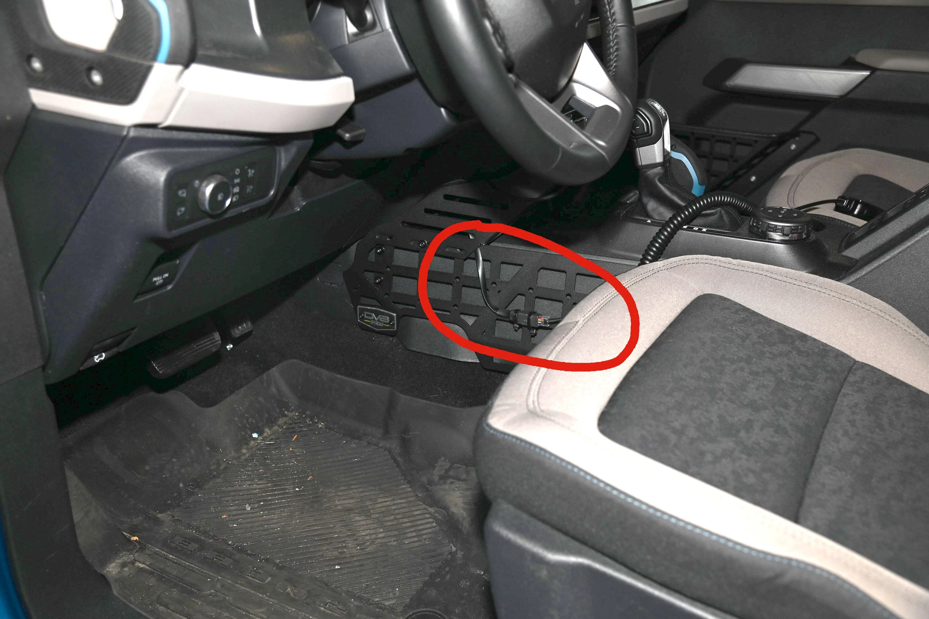 Ford Bronco Ham Radio Install with Pictures DSC_1459