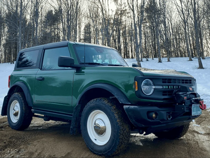 Ford Bronco Show us your installed wheel / tire upgrades here! (Pics) A41F31C0-E4EF-4BEF-8DDD-293C3DBCB4F0-L