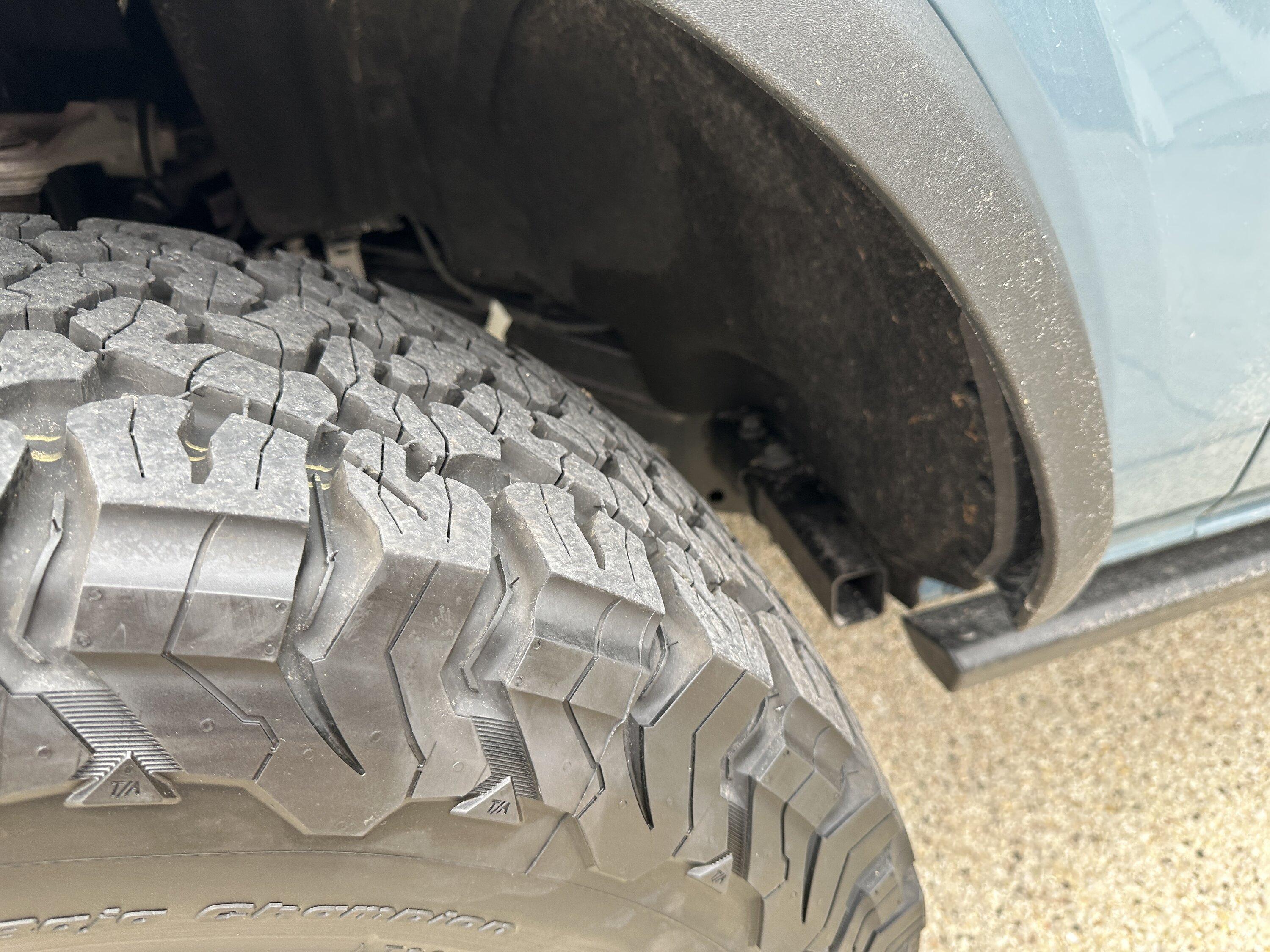 Ford Bronco Show us your installed wheel / tire upgrades here! (Pics) B37319AF-2E84-42E2-935A-357551FDC652