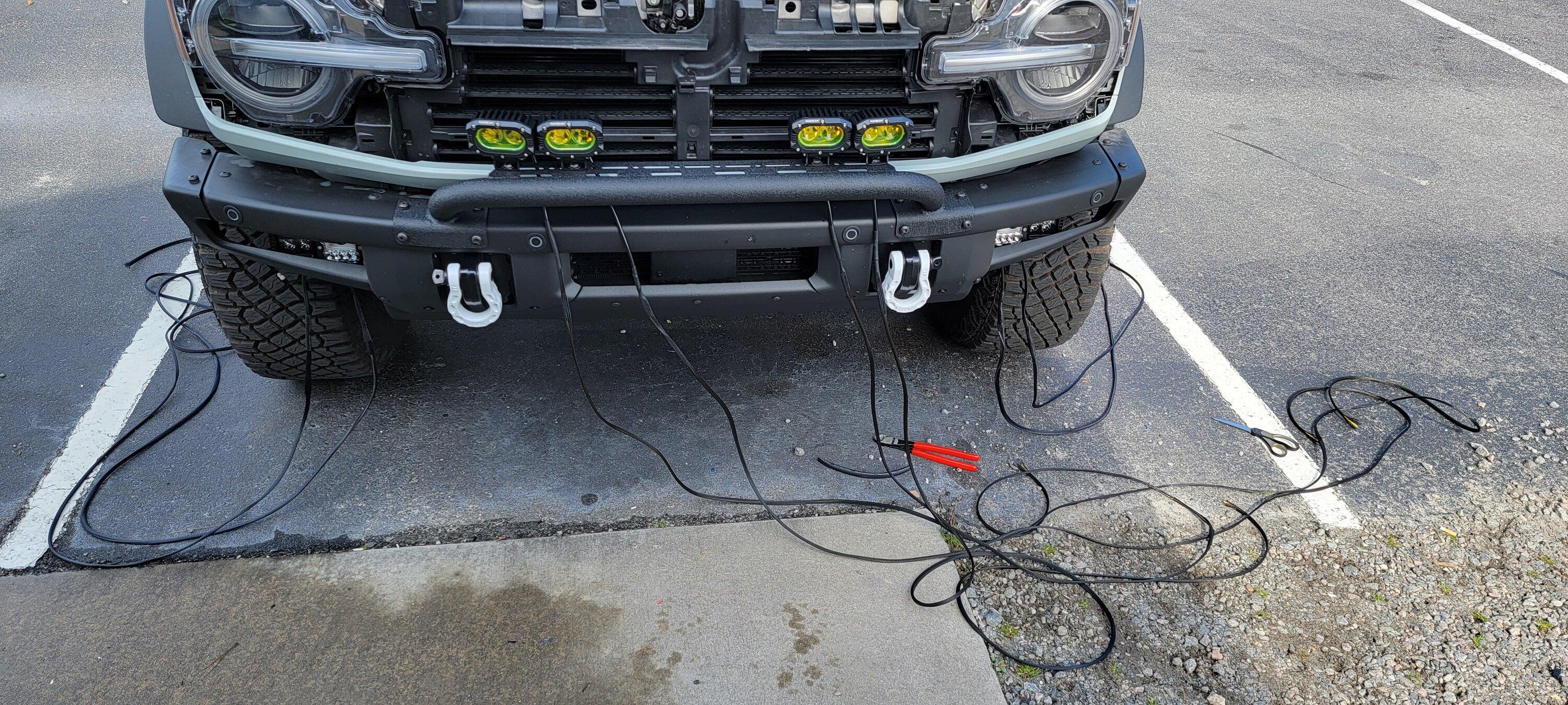 Ford Bronco Wiring and how I do it. allbundledwirereadytorun
