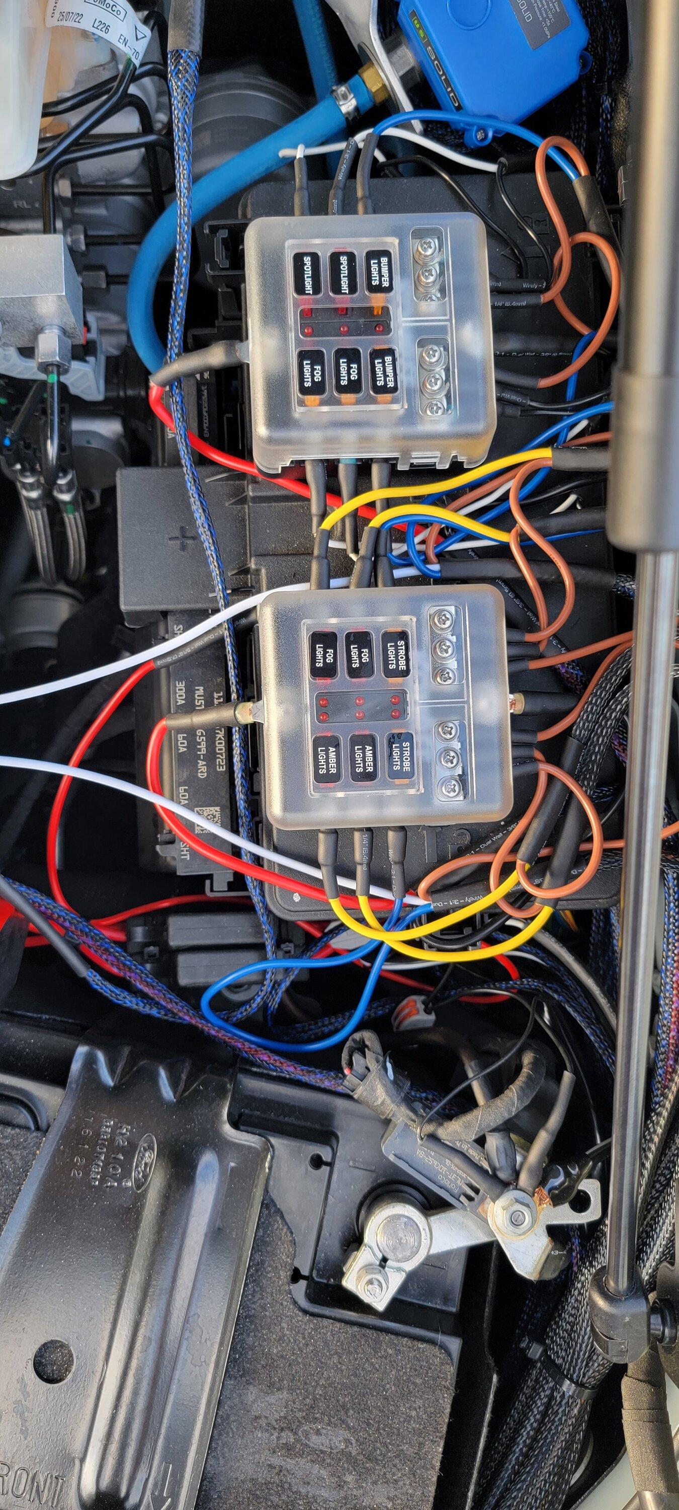 Ford Bronco Wiring and how I do it. wiredupwithcovers