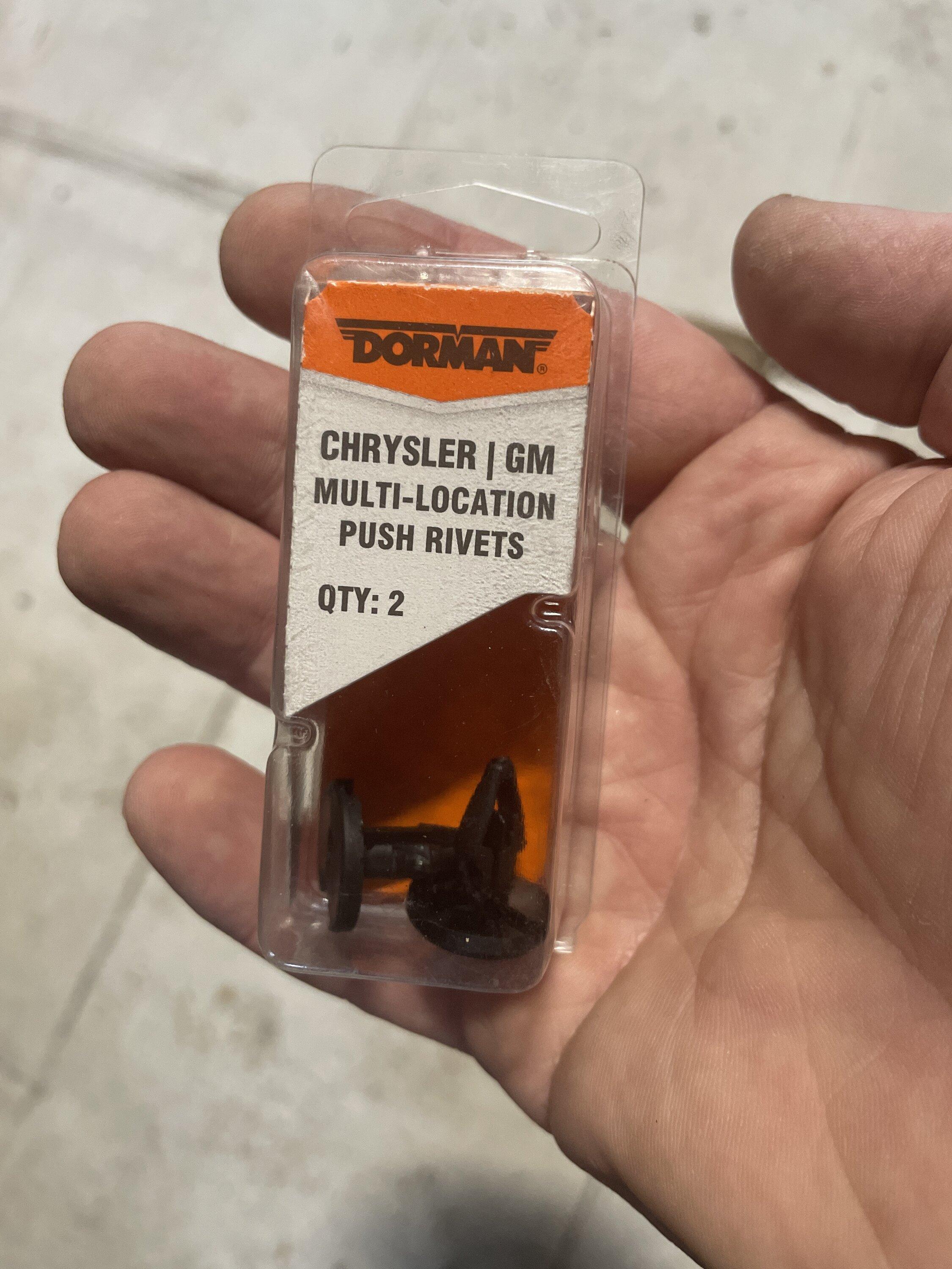 Ford Bronco Wheel Liner Retainer Clips - REPLACEMENT image
