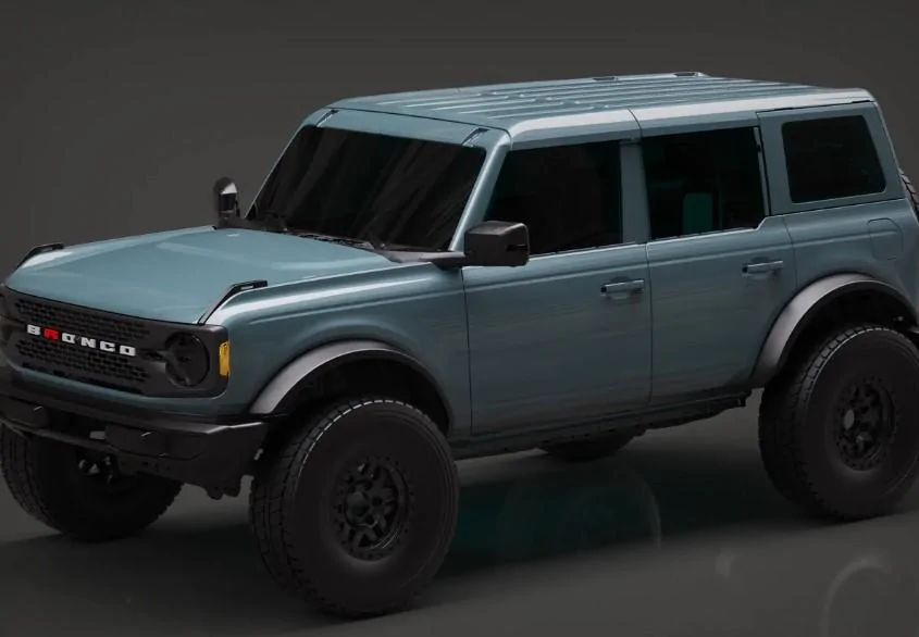 Ford Bronco Cactus Gray Hardtop Photoshop request Untitled