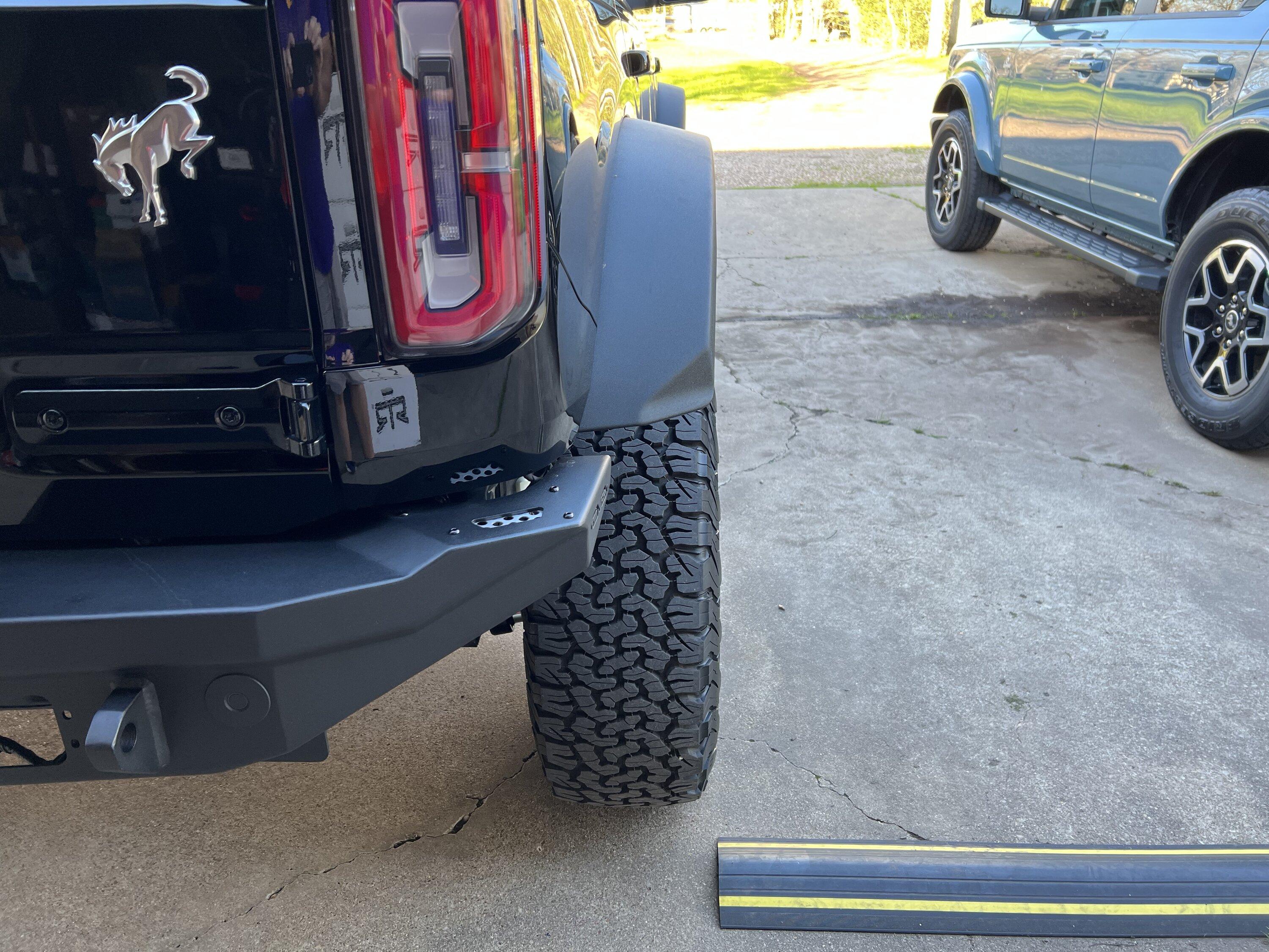 Ford Bronco Show us your installed wheel / tire upgrades here! (Pics) 5B84C86C-EC4D-4F05-93CD-5D5A2D3786F5