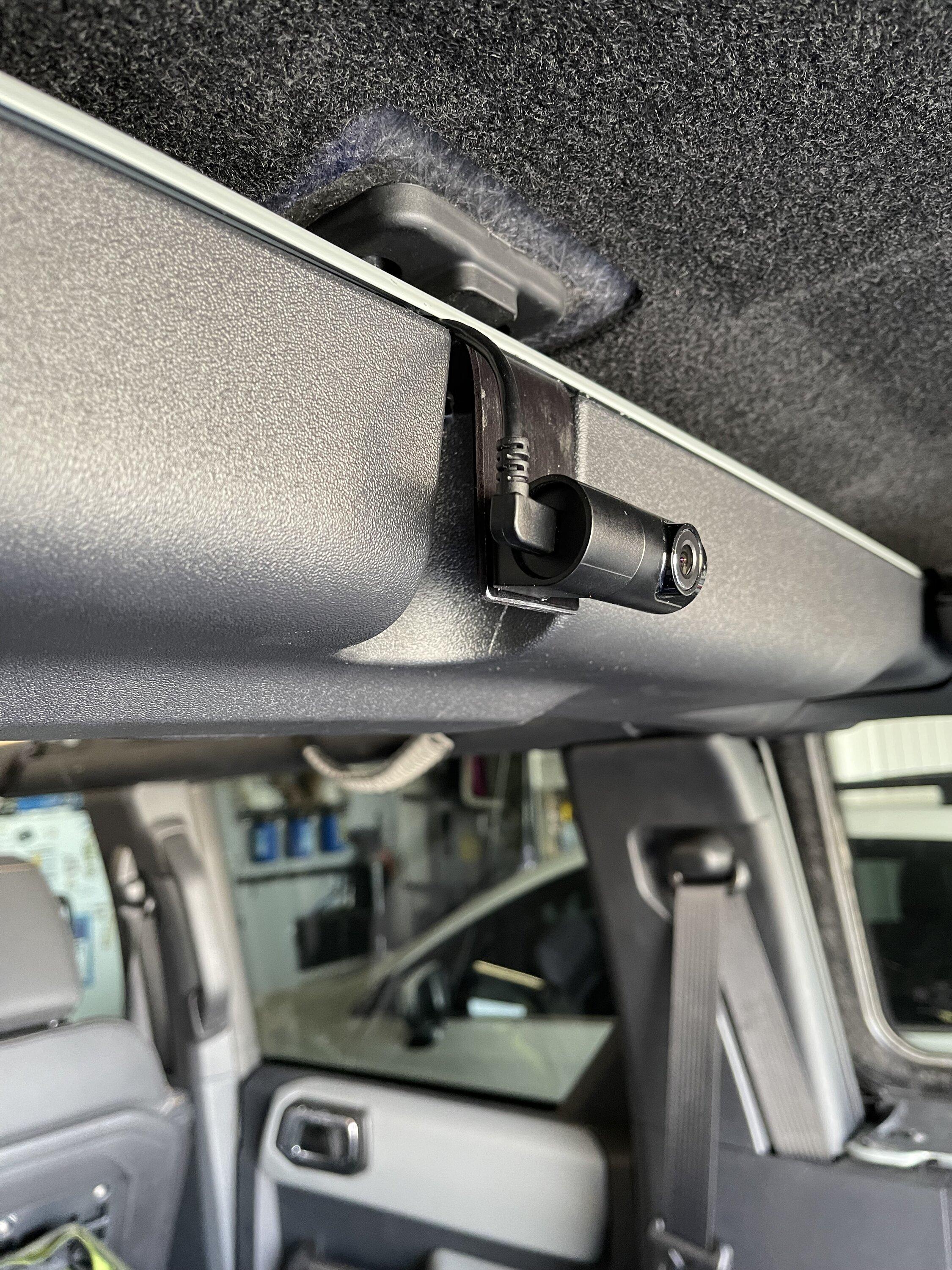 Ford Bronco Thinkware Q800pro install IMG_0518
