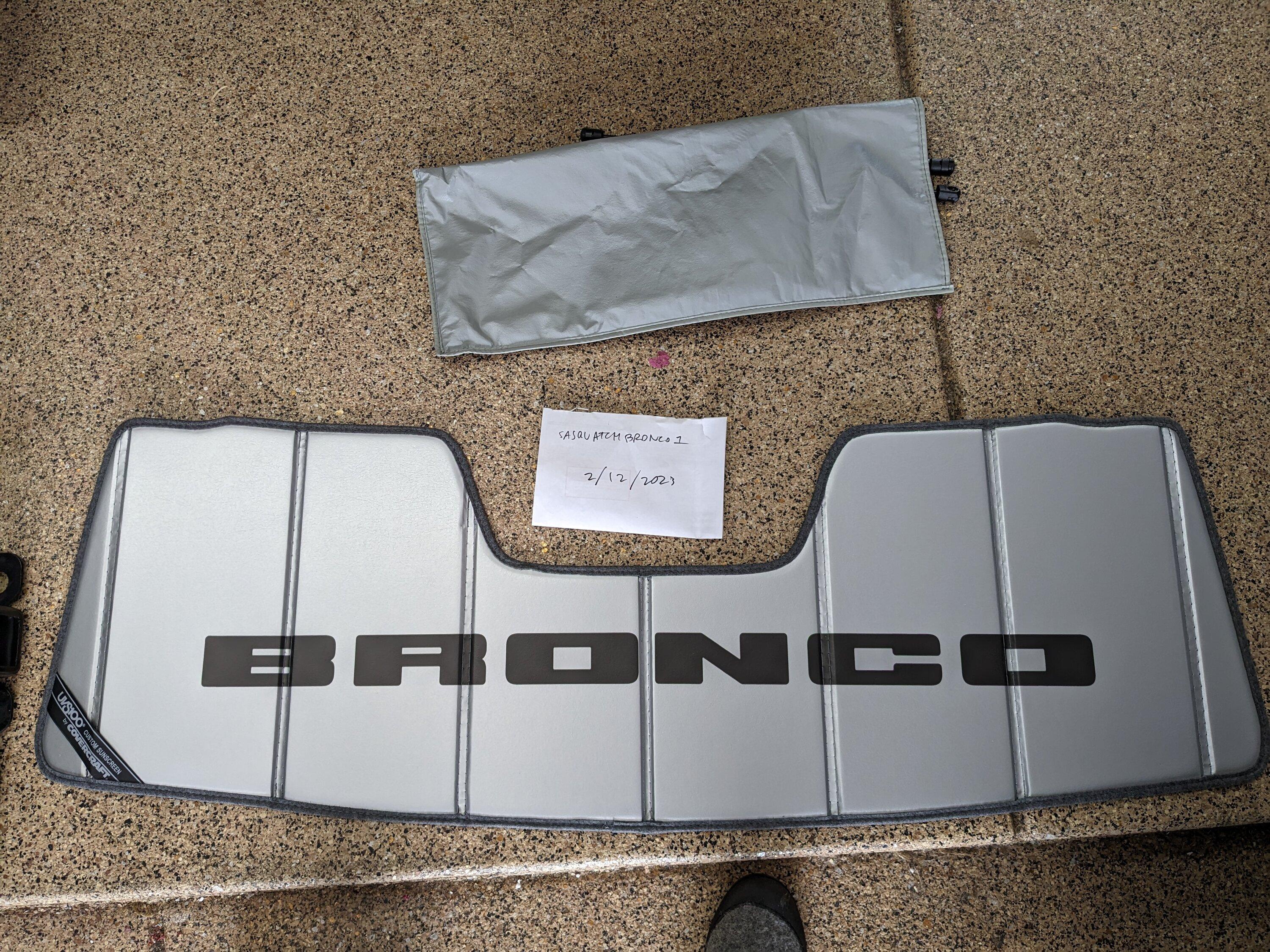 Ford Bronco OEM Bronco sun shade PXL_20230212_203532499