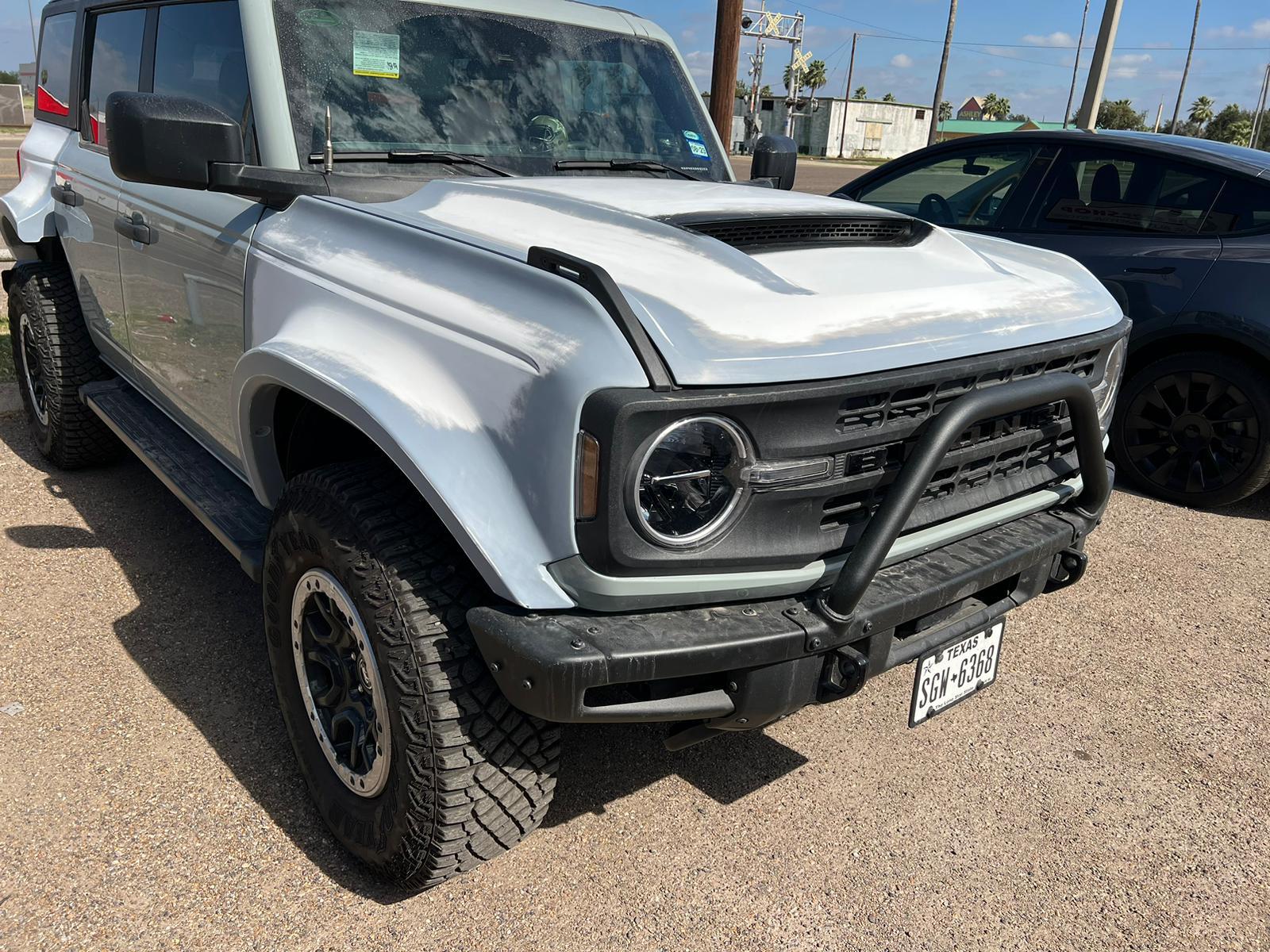 Ford Bronco ADV Fiberglass Fenders and Ram Air Hood Installed on Matte Olive Basesquatch PHOTO-2023-01-29-19-54-53 2