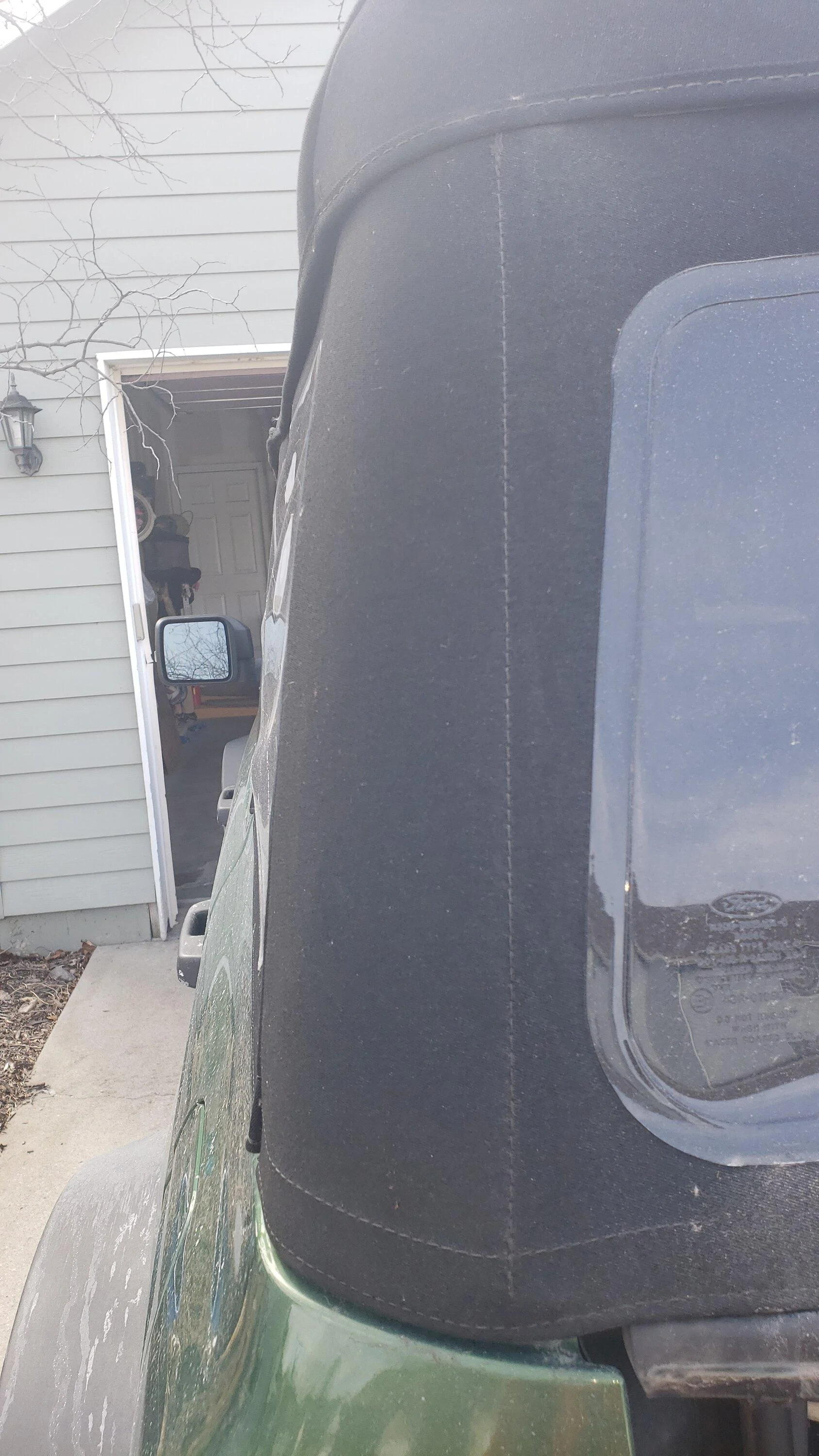Ford Bronco Soft top broken tabs 20230218_125904
