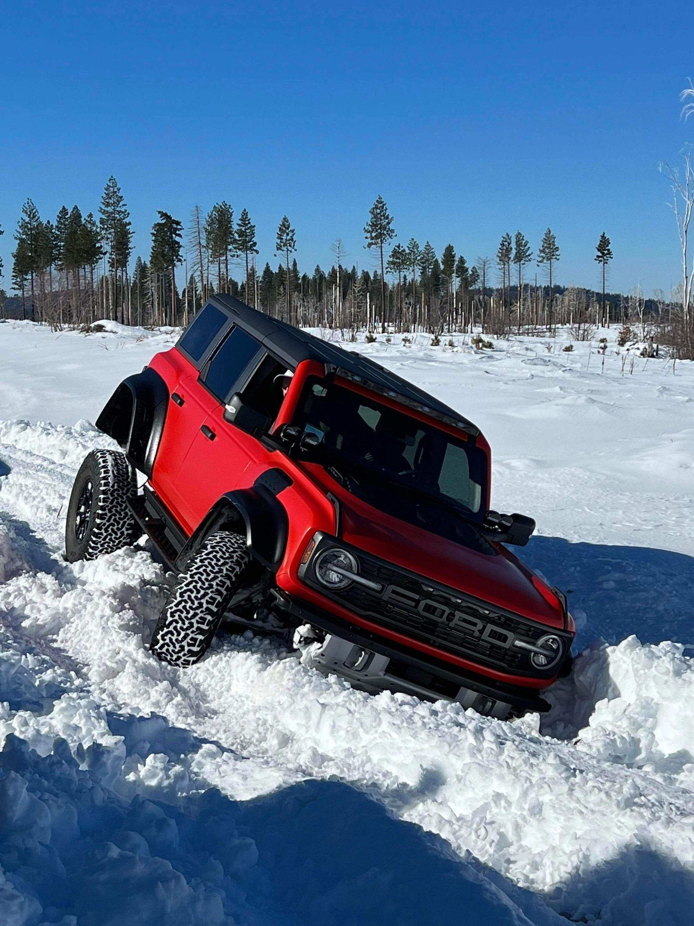 Ford Bronco How long did it take to get your new Bronco Raptor stuck? 0506C871-1F07-40FD-8971-BD1134845C6A