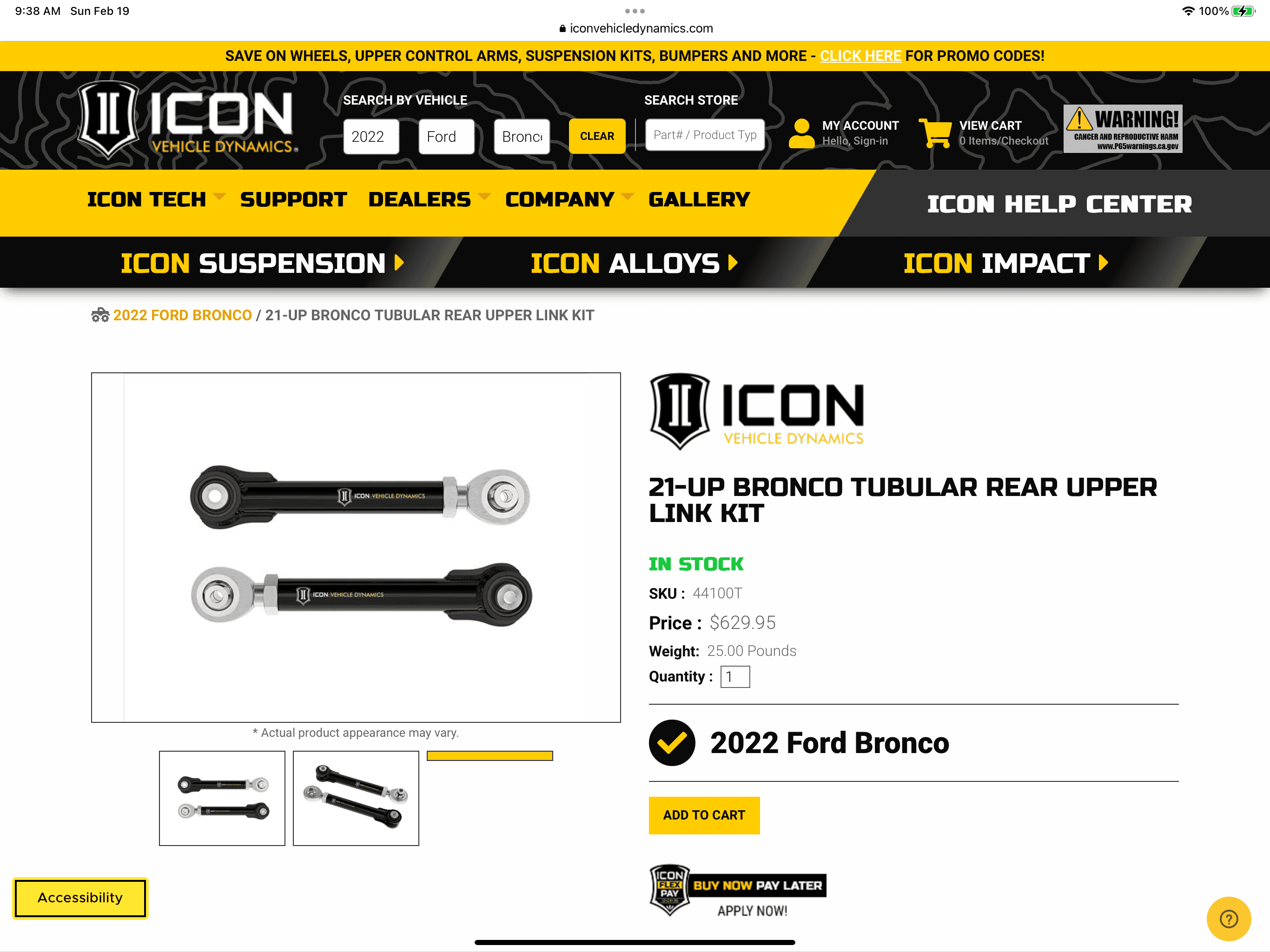 Ford Bronco Adjustable Rear Links & Traction Bar (necessary?) CEB364F9-CDF0-40FC-A05F-178D090A9A44