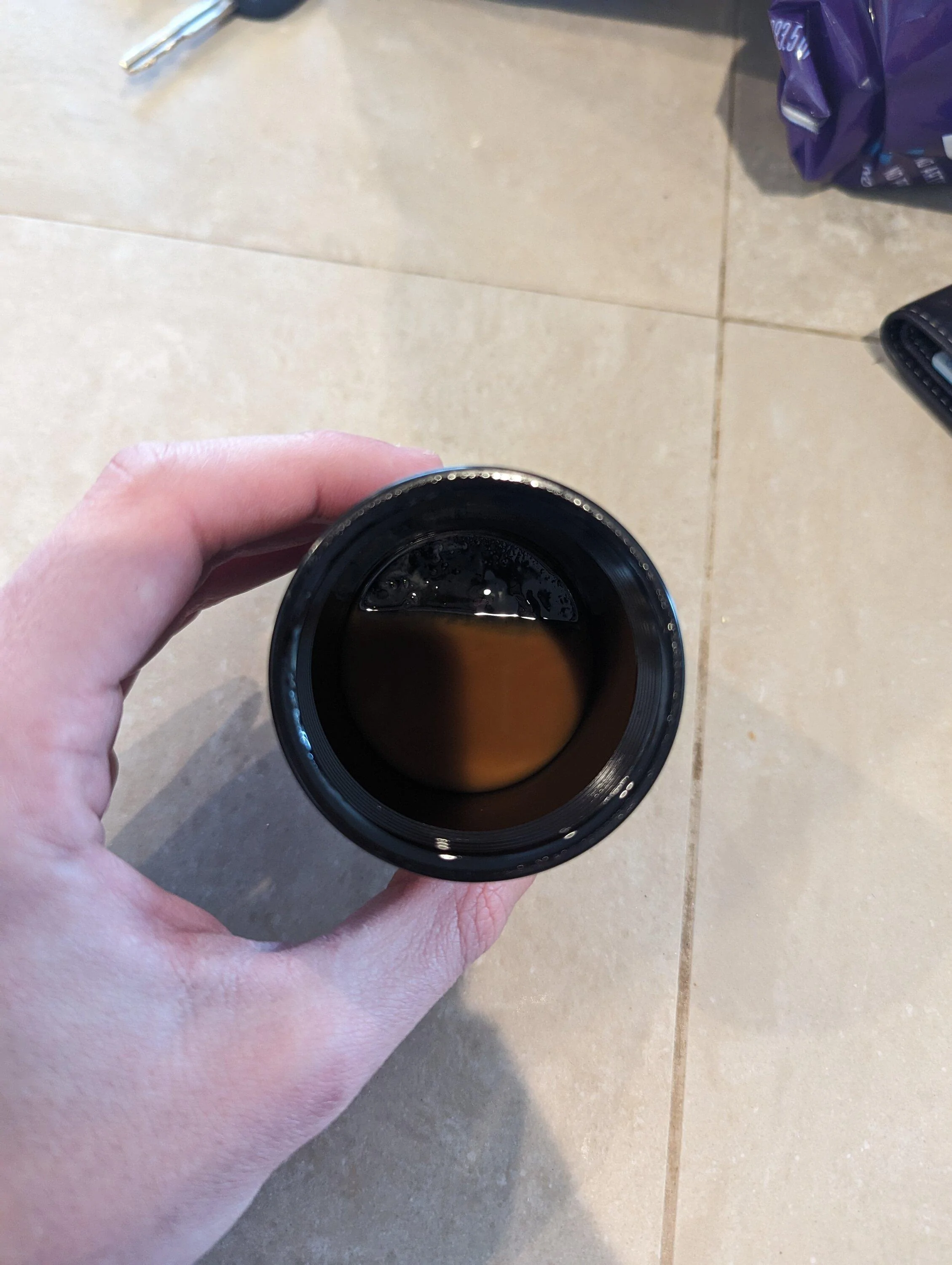Ford Bronco 2.3L Catch Can Results PXL_20230219_190518582