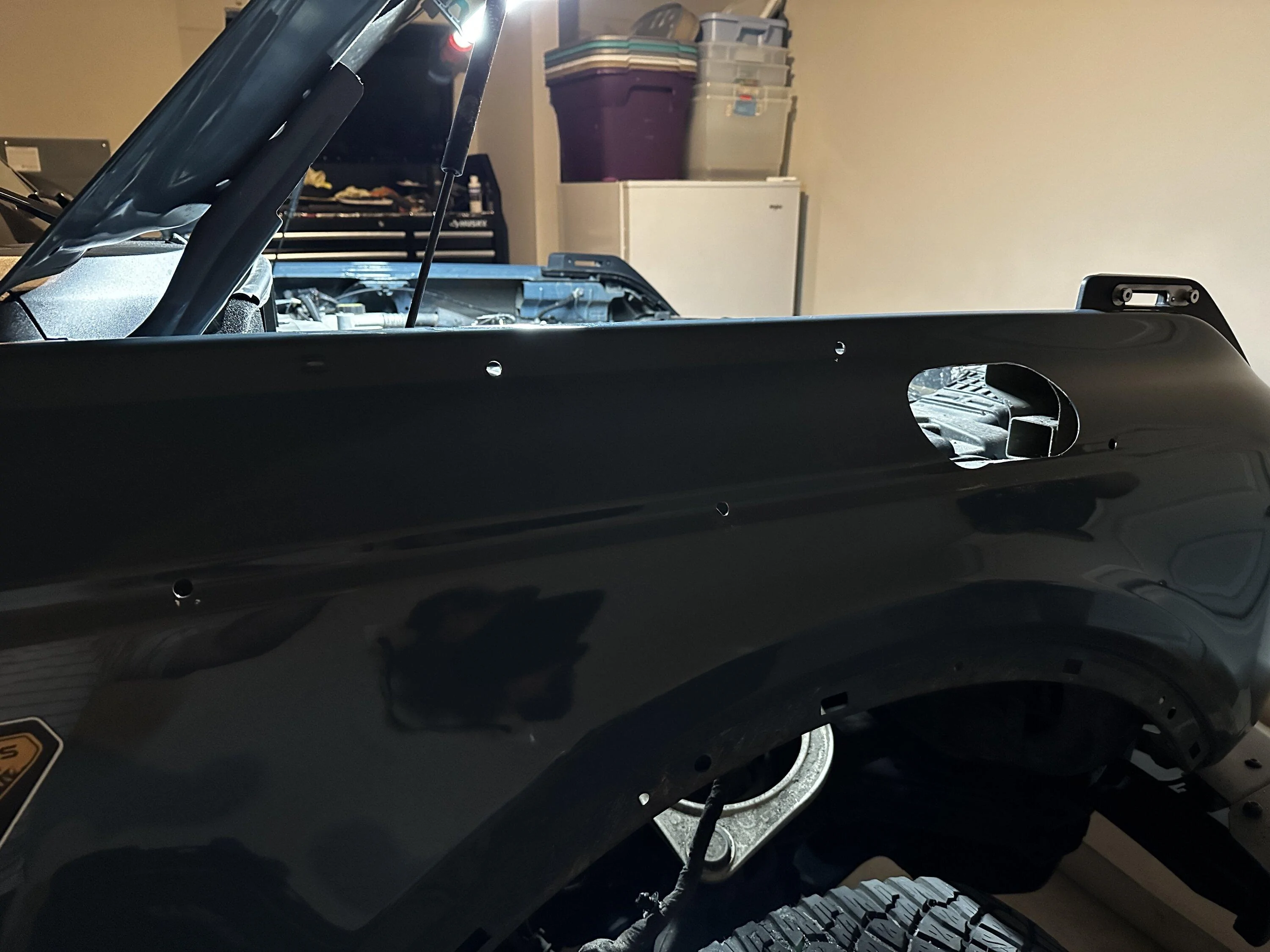 Ford Bronco Airaid Snorkel Installed (after engine stall from water intake) EB39F862-7B93-490F-9591-BC64205934AF